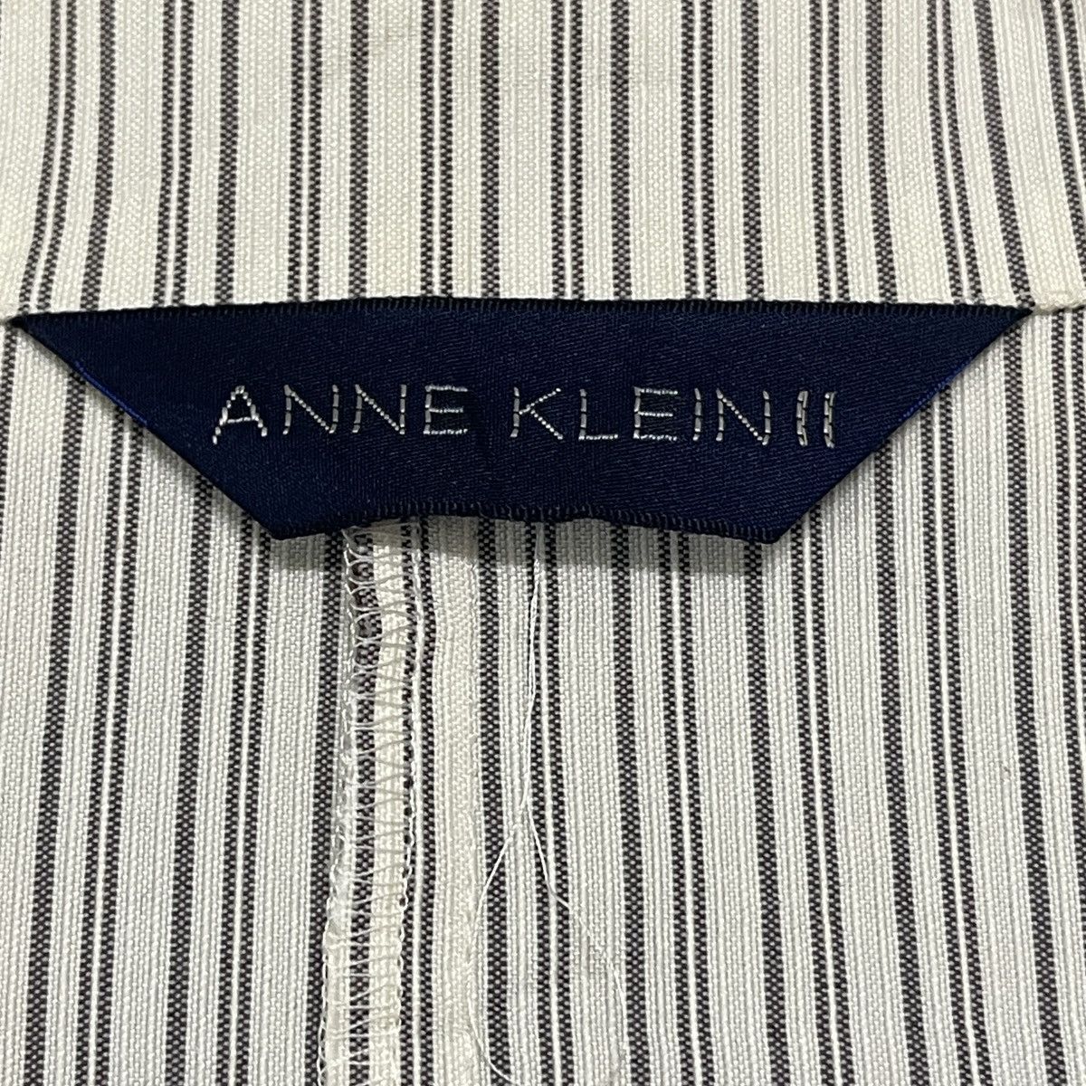 Anne Klein Vintage Anne Klein II Pinstripe Double Breasted Vest Dress Size S / US 4 / IT 40 - 12 Thumbnail