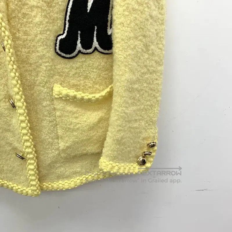 Miu Miu Miu Miu Yellow Wool Cardigan for Women . Size XS / US 0-2 / IT 36-38 - 4 Thumbnail