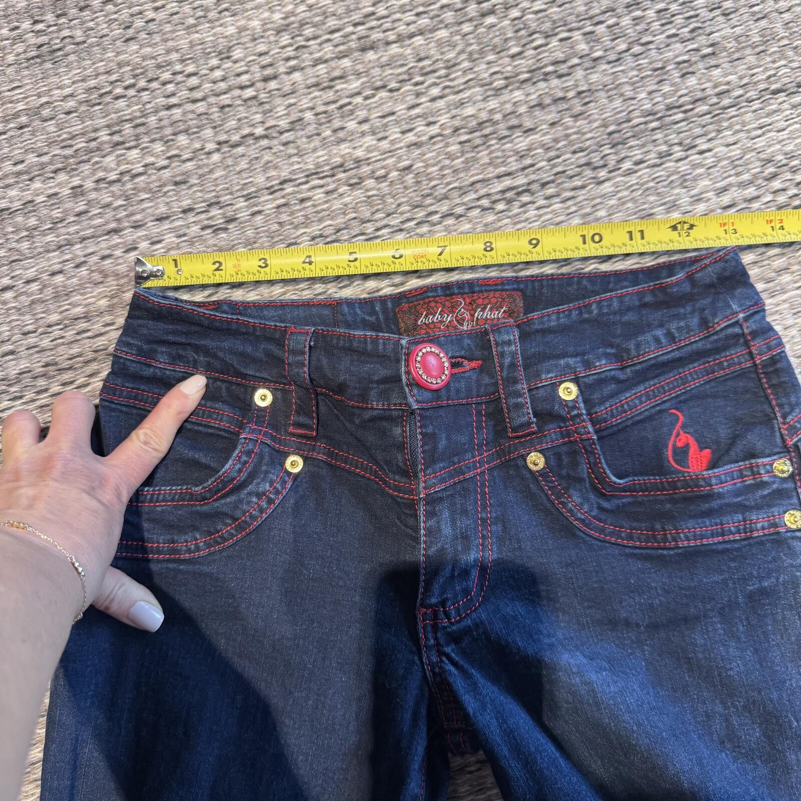 Other Rare Y2K Baby Phat jeans size 3 Size 26" / US 2 / IT 38 - 9 Thumbnail