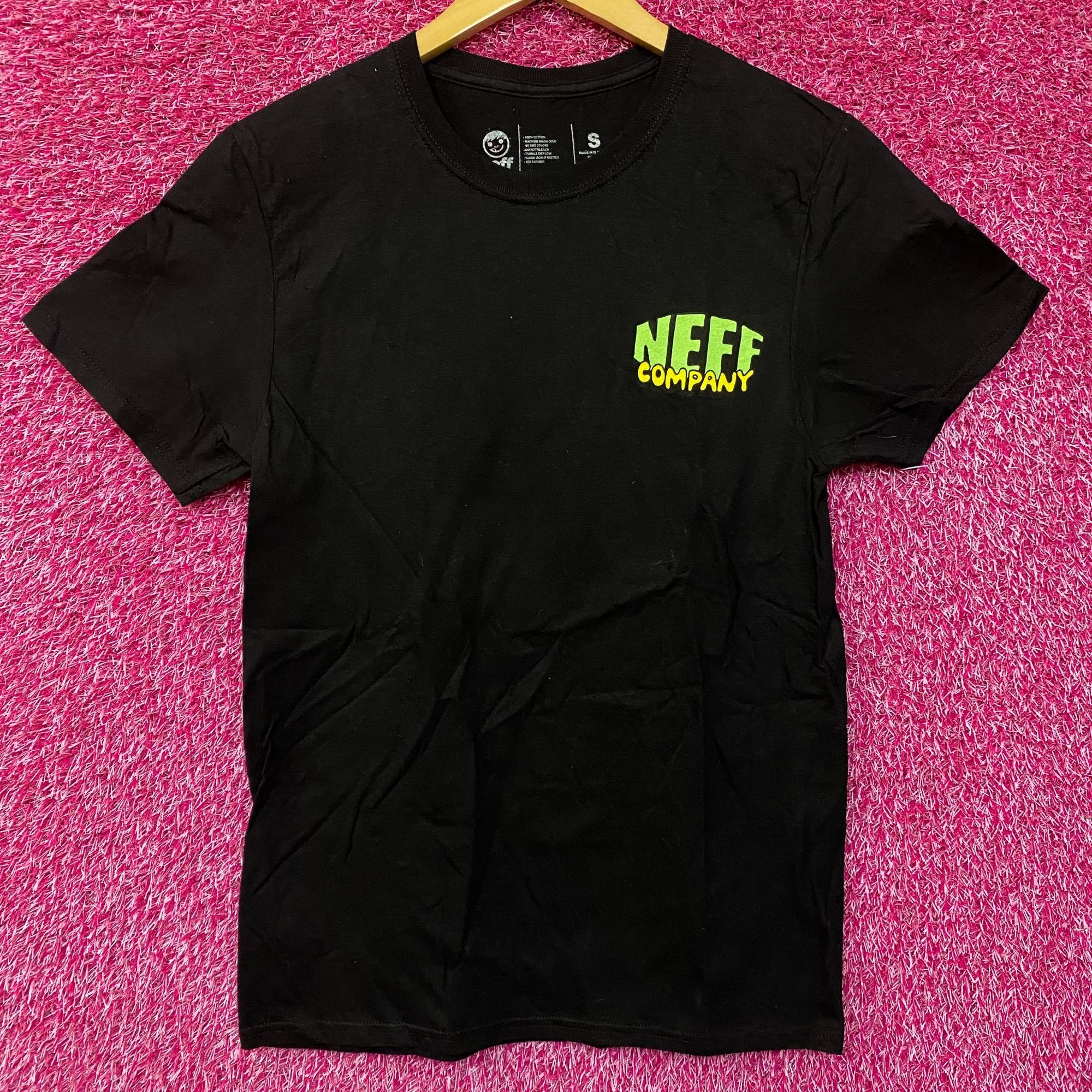 NEFF Neff Company Earth UFO Invasion Graphic Design T-Shirt Small Size US S / EU 44-46 / 1 - 2 Thumbnail