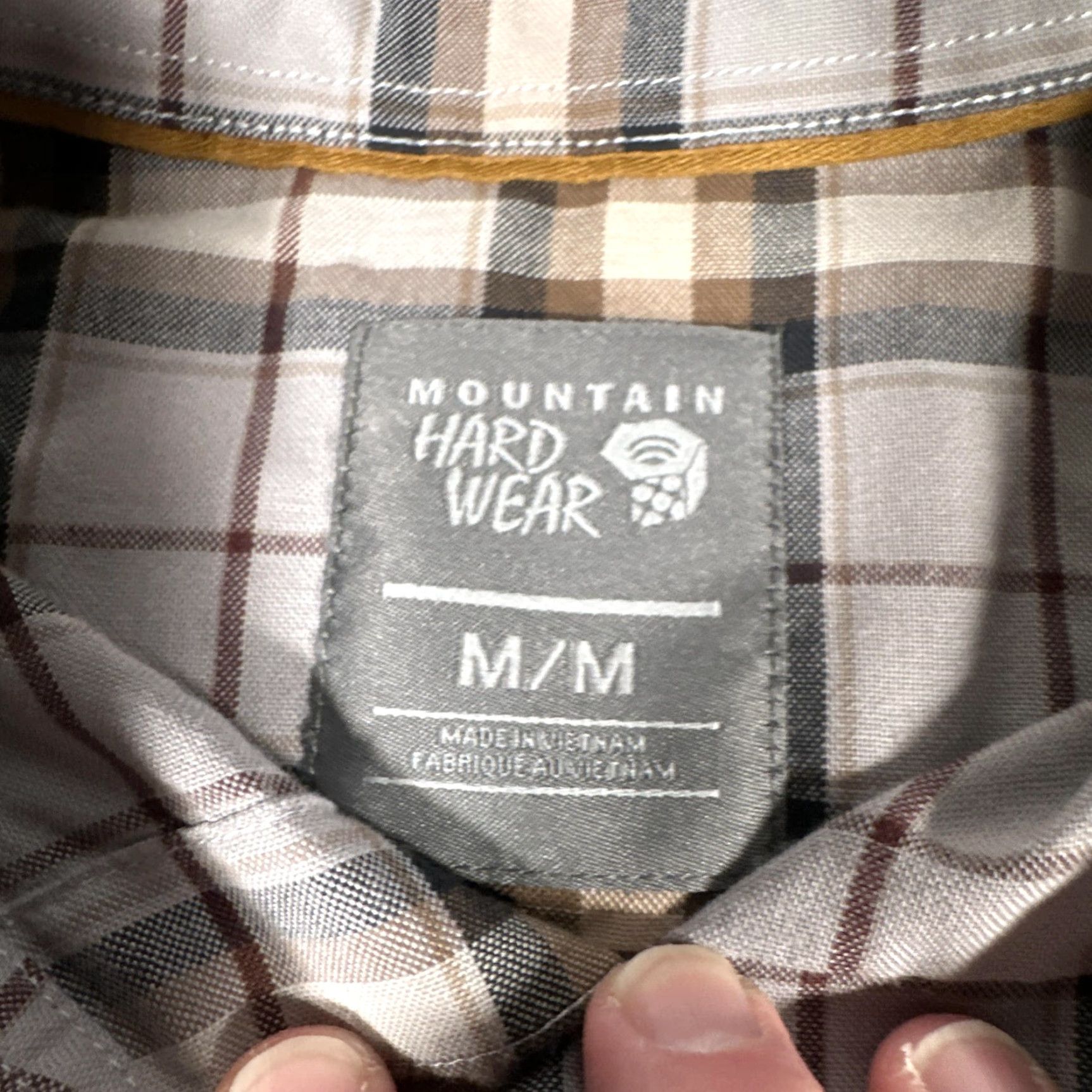 Mountain Hardwear VINTAGE? (No) Mountain Hardwear Shirt Mens M Plaid Flannel Lot 2 Red Gray Outdoor Hiking Button-Up Casual Workwear Travel Size US M / EU 48-50 / 2 - 6 Thumbnail