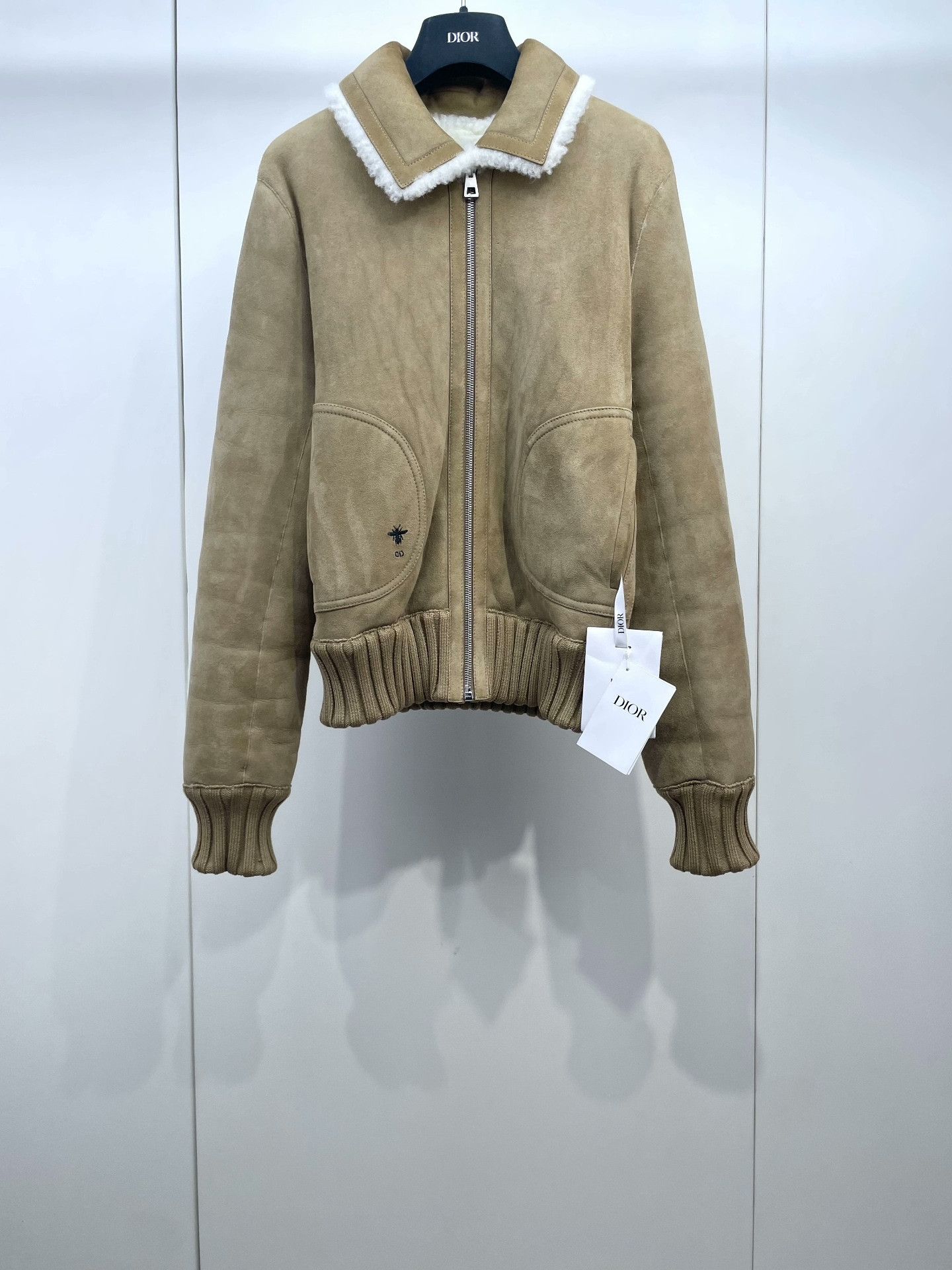Dior Dior Reversible Suede Fur Jacket Size S / US 4 / IT 40 - 1 Thumbnail