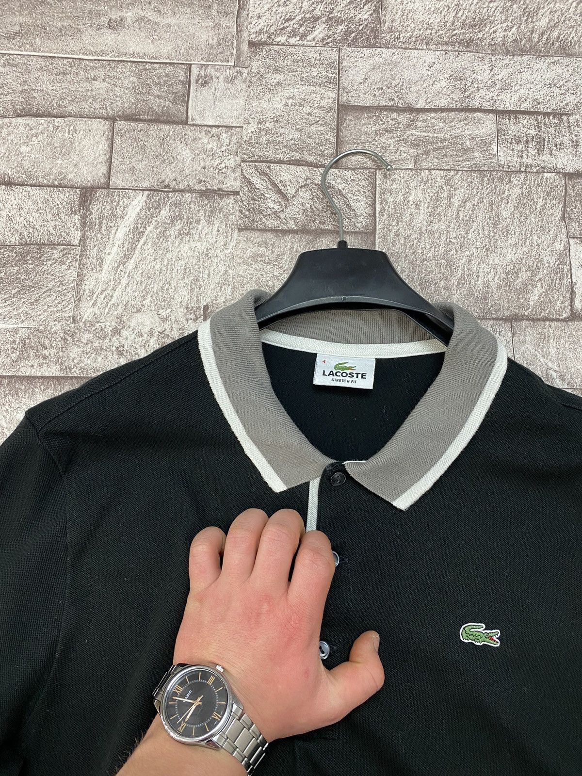 Lacoste Vintage Lacoste Small Logo Shirt Y2K Style Size US M / EU 48-50 / 2 - 5 Thumbnail