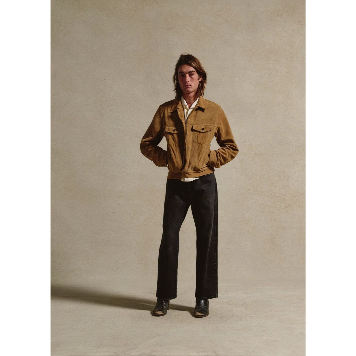 One of These Days ONE OF THESE DAYS Along The Fence Trucker Jacket in Tobacco Size US L / EU 52-54 / 3 - 15 Thumbnail