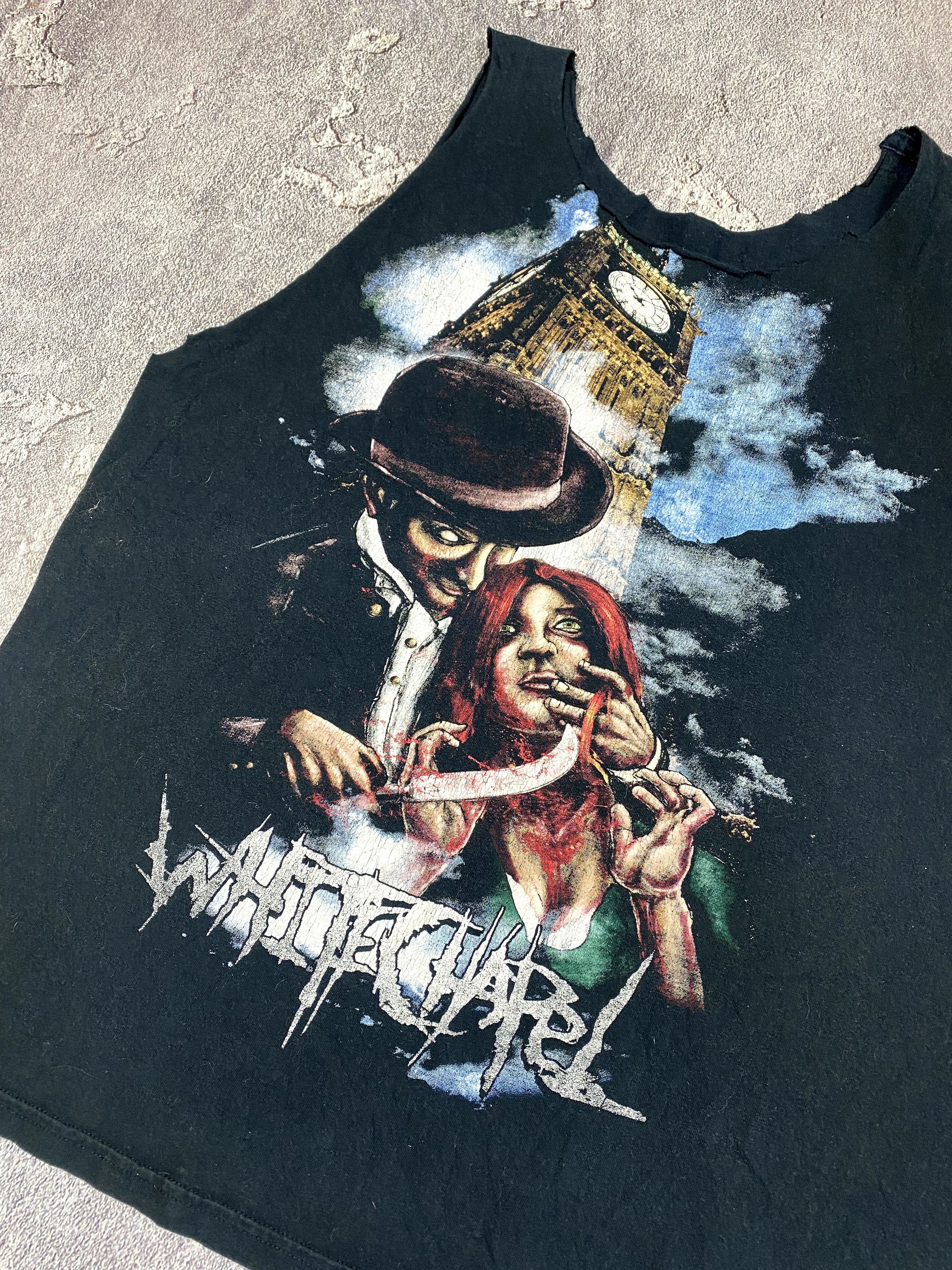20471120 × Band Tees × If Six Was Nine Whitechapel Sleeveless Shirt Gothic Deathcore Band Merch Size US XL / EU 56 / 4 - 4 Thumbnail