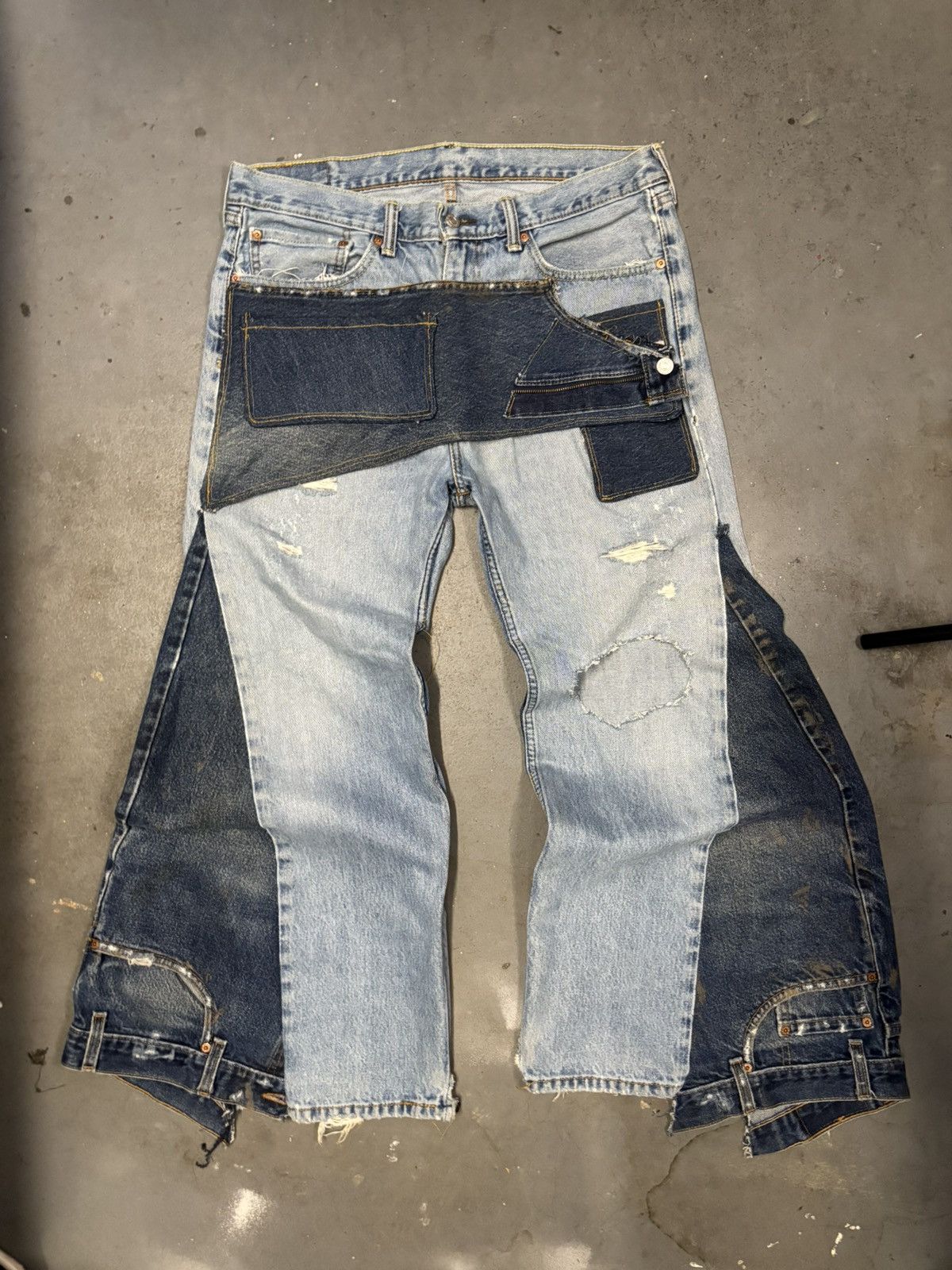 Levi's DirtyMoney x Levis Hybrid Denim Size US 35 - 1 Thumbnail