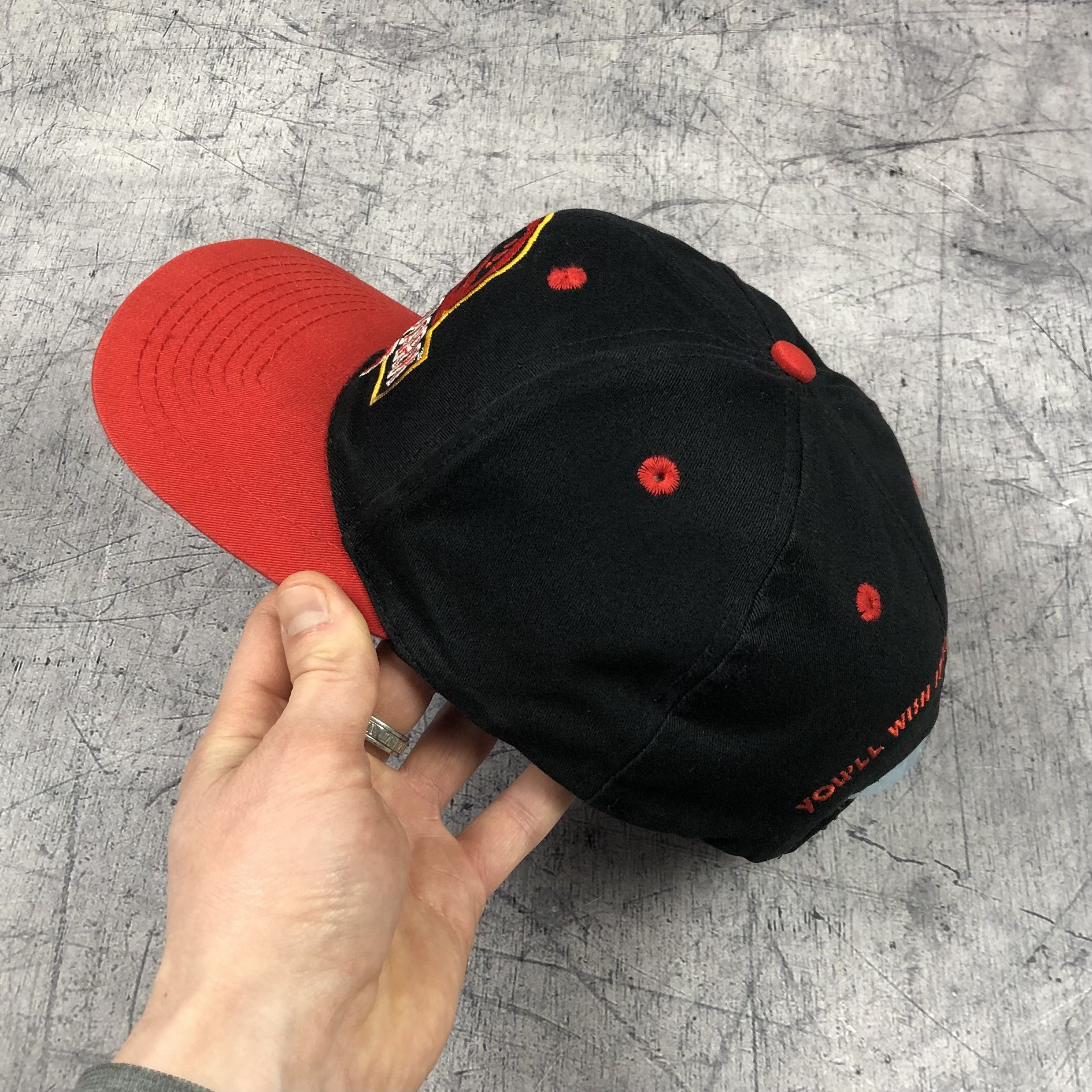 Expert Horror Rare 1996 Jurassic Park Universal Studios Vintage Cap Size ONE SIZE - 6 Thumbnail
