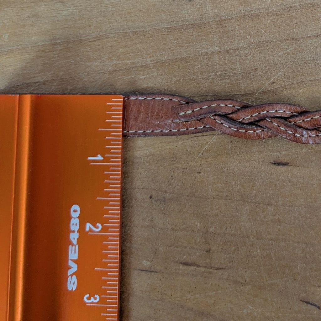 Levi's Vintage Levi's Braided Skinny Belt Size 33 Size ONE SIZE - 5 Thumbnail