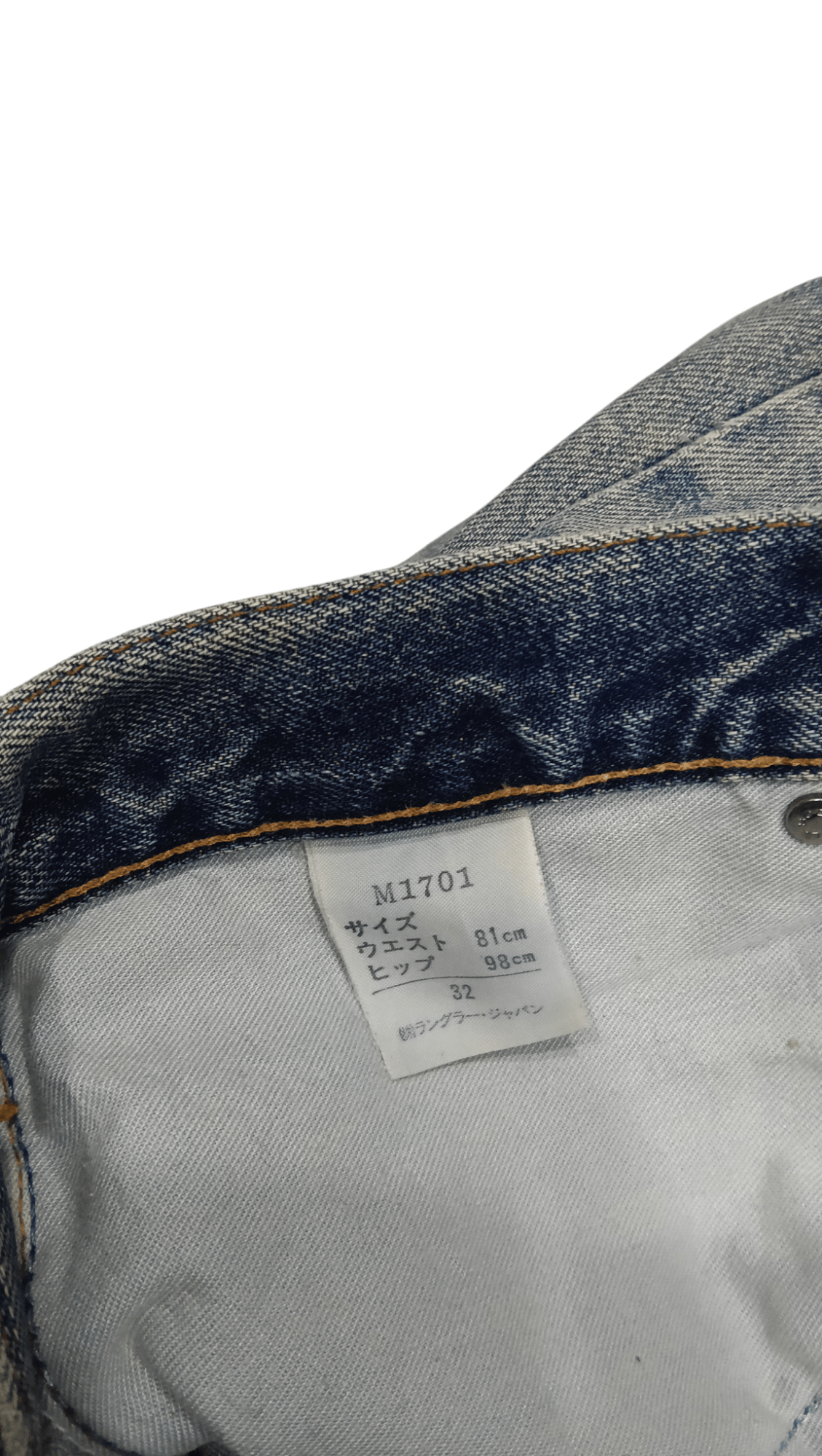 Wrangler 90s Wrangler Blue Bell Selvedge Denim (F341) Waist 31 Size US 31 - 6 Thumbnail