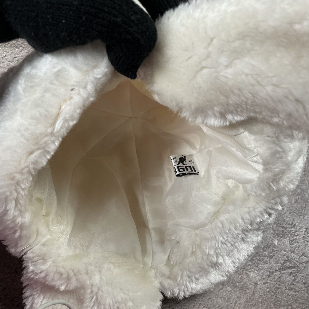 Kangol Vintage 90s Alt Beanie Mohair Ushanka Faux American VTg Size ONE SIZE - 9 Thumbnail