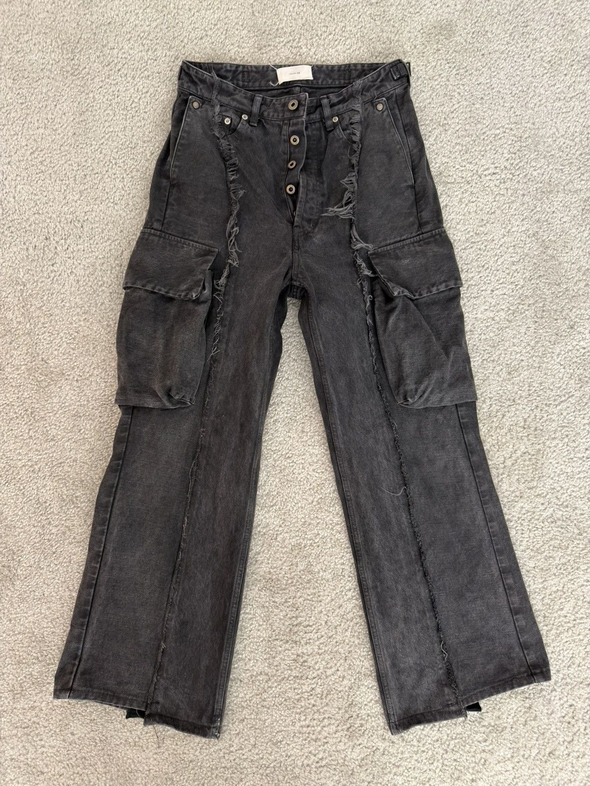 Vuja De VUJA DE 004 Mori Trousers: Flared Carpenter Pants | Grailed