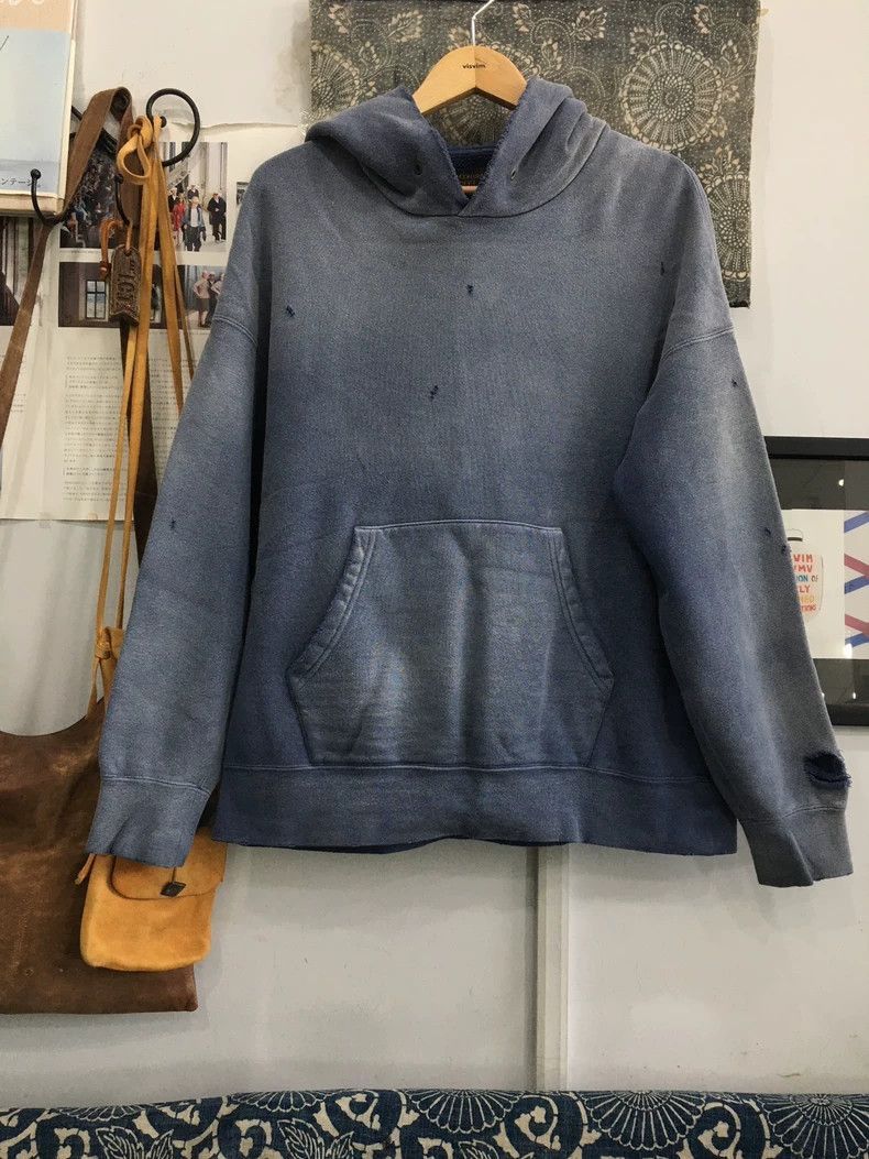 Visvim VisvimVISVIM 22AW CONTRARY DEPT JUMBO HOODIE CRASH-2504 Size US S / EU 44-46 / 1 - 1 Thumbnail