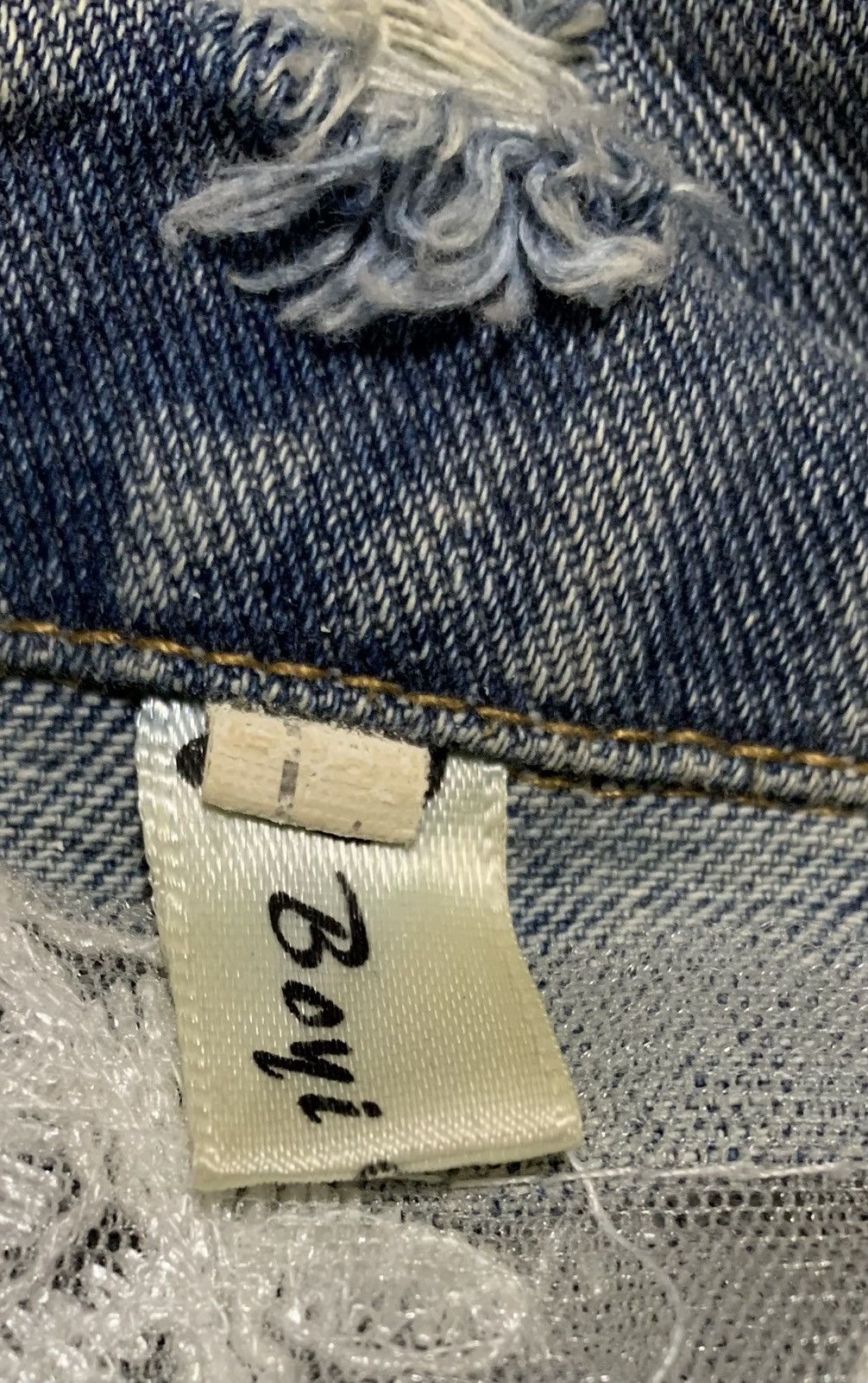 If Six Was Nine RARE💥Vintage Custome Made Denim Jacket Nice Design Size US M / EU 48-50 / 2 - 7 Thumbnail