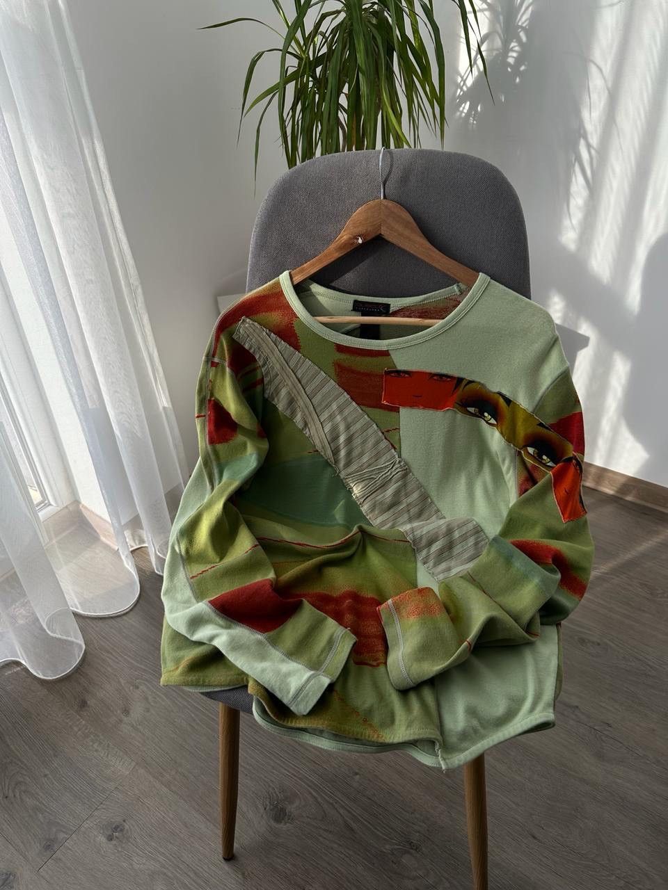 Japanese Brand × Vintage Vintage Custo Barcelona Printed Long Sleeve W’S Size M / US 6-8 / IT 42-44 - 7 Thumbnail