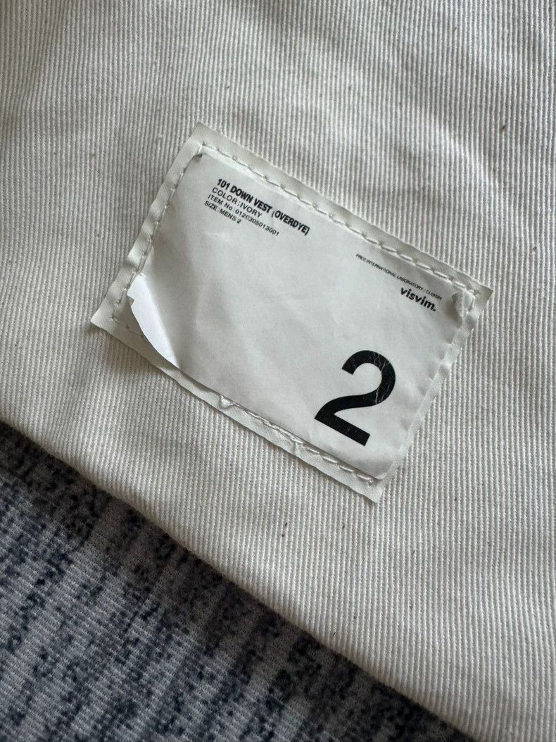 Visvim VisvimVISVIM 20AW Down Vest in White-2504 Size US M / EU 48-50 / 2 - 7 Thumbnail