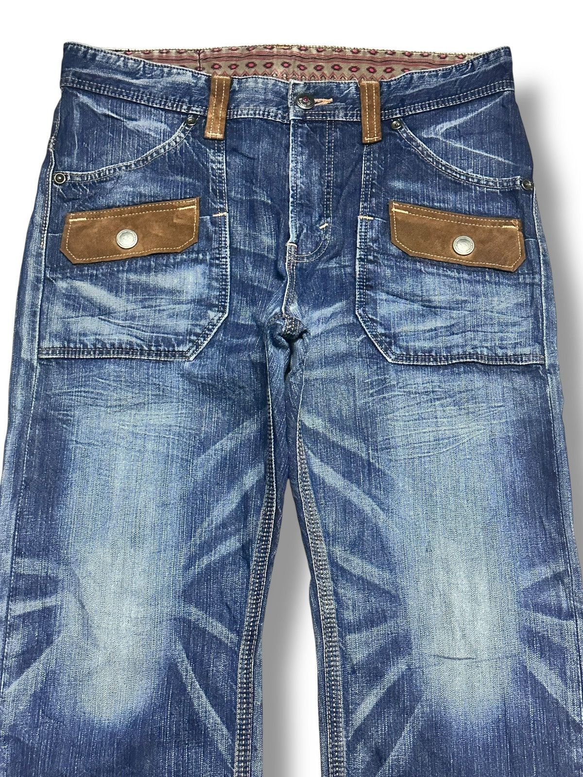 Edwin Edwin Exclusive Vintage Baggy Loose Style With Faded Wash Size US 36 / EU 52 - 3 Thumbnail