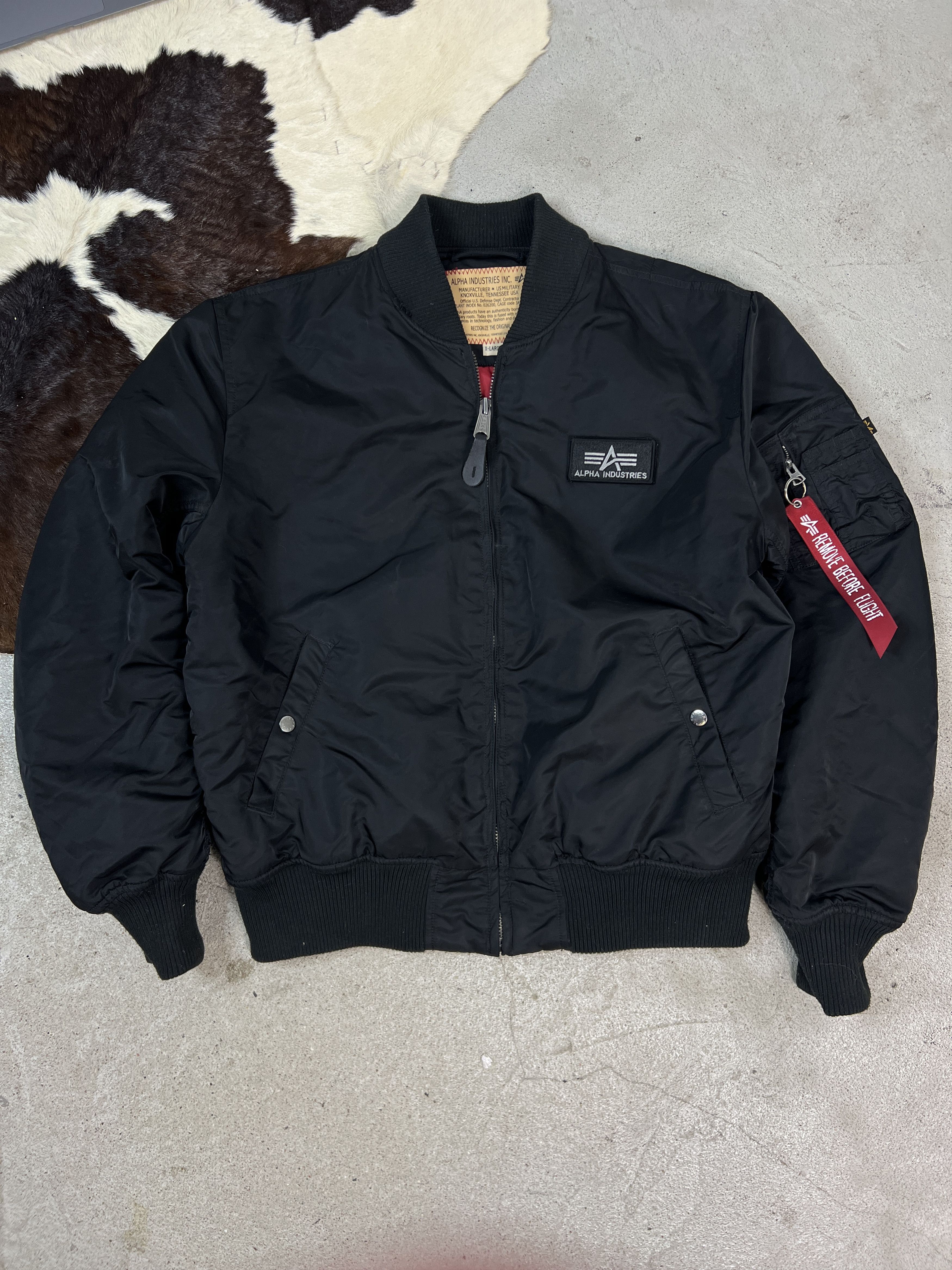 Alpha Industries × Vintage Alpha Industries Bomber Jacket Size US XL / EU 56 / 4 - 1 Thumbnail
