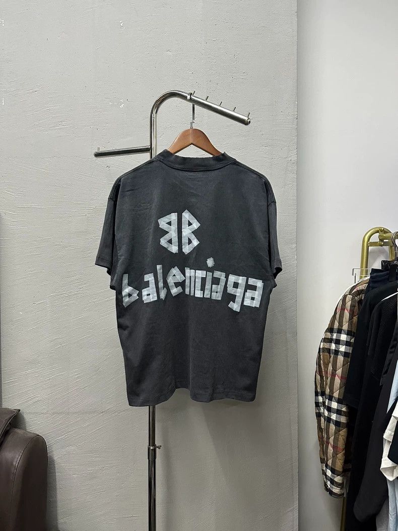 Balenciaga Balenciaga Short-sleeved adhesive tape short-sleeved washi Size US XS / EU 42 / 0 - 4 Thumbnail