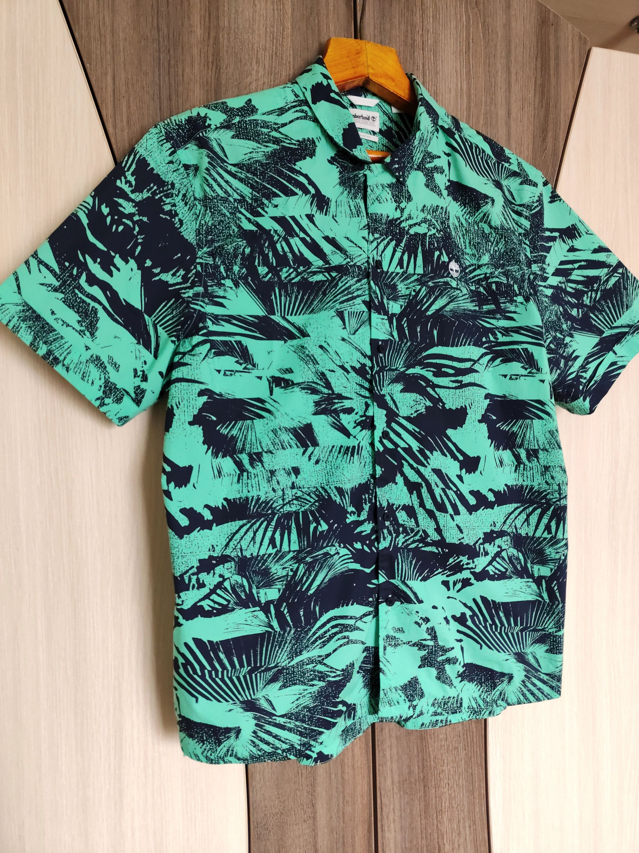 Timberland Timberland Crazy Shirt XL Hawaii Timberland Shirt Size US XL / EU 56 / 4 - 7 Thumbnail
