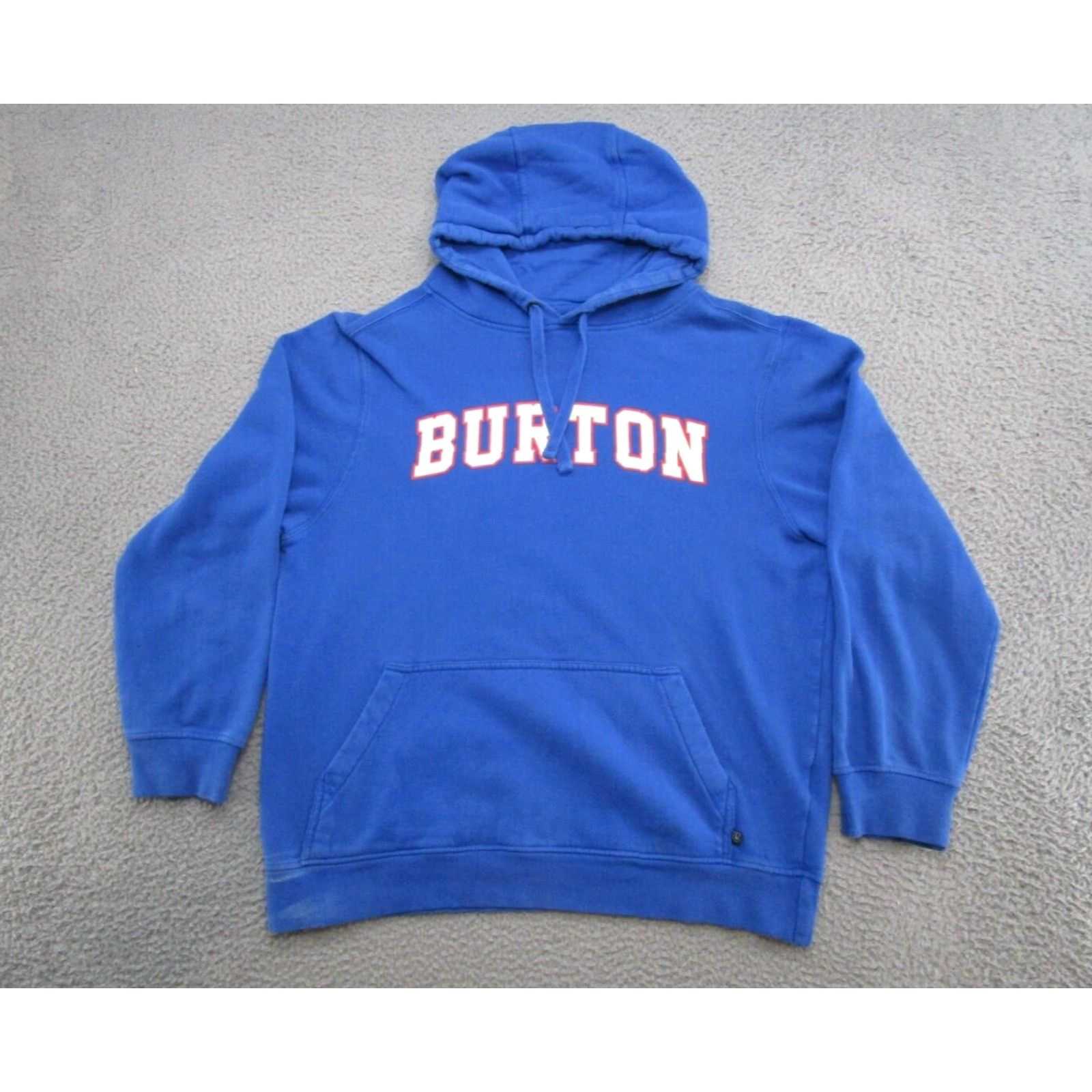 Burton VINTAGE Burton Snowboarding Blue Pullover Sweatshirt in Men's Size M Read Size US M / EU 48-50 / 2 - 2 Thumbnail