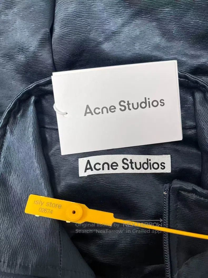 Acne Studios Acne Studios Solid zippered casual stand collar jacket, de Size XXS / US 00 / IT 34 - 5 Thumbnail