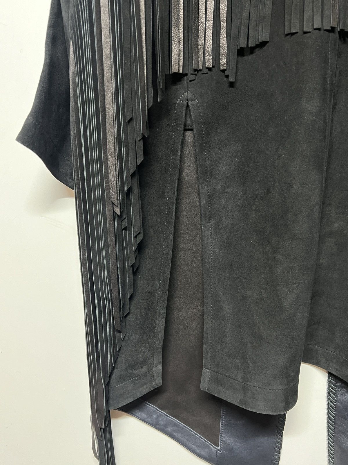Takahiromiyashita The Soloist. Lamb Suede tassel coat Size US M / EU 48-50 / 2 - 11 Thumbnail