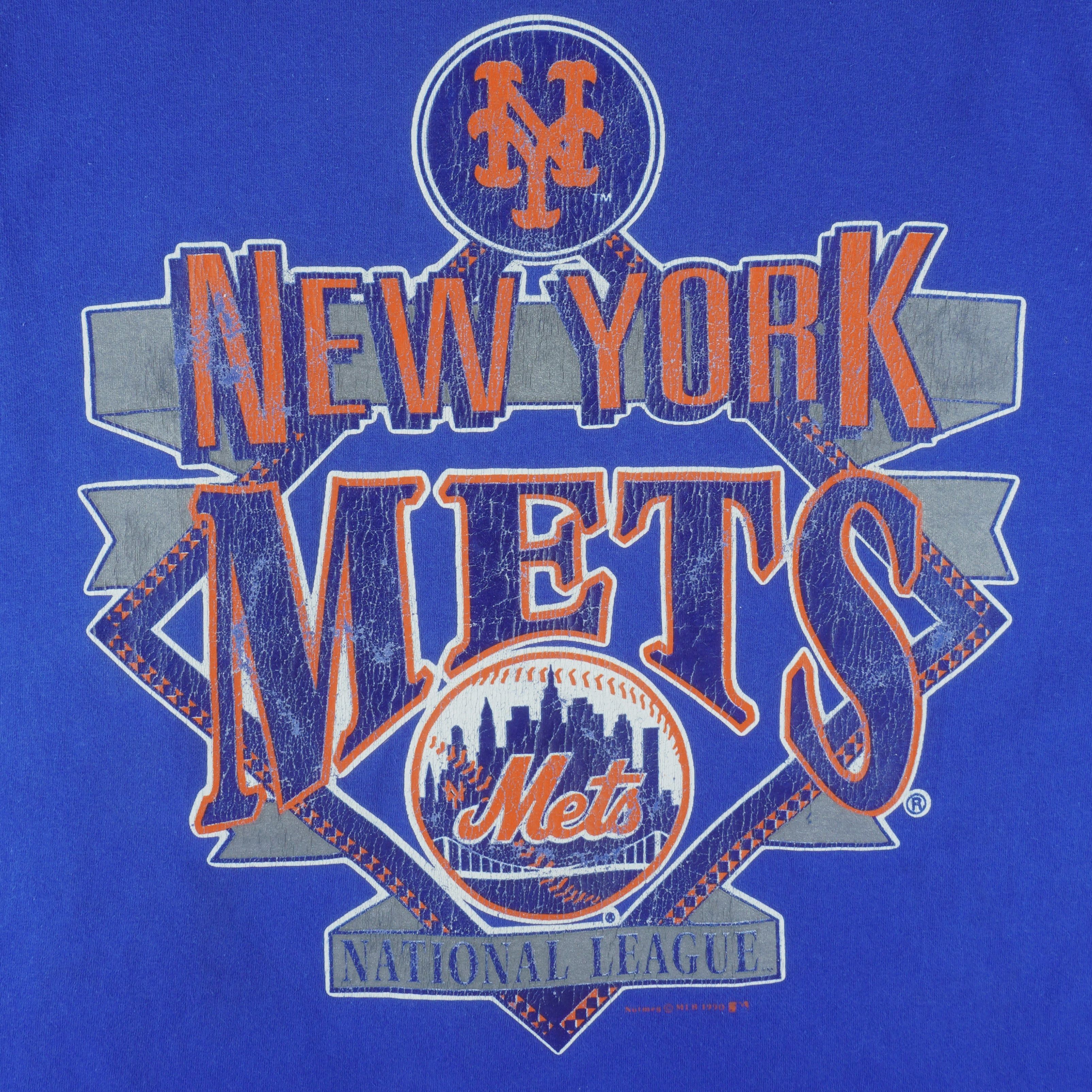 Nutmeg MLB - New York Mets T-Shirt 1990 Size US XL / EU 56 / 4 - 4 Thumbnail