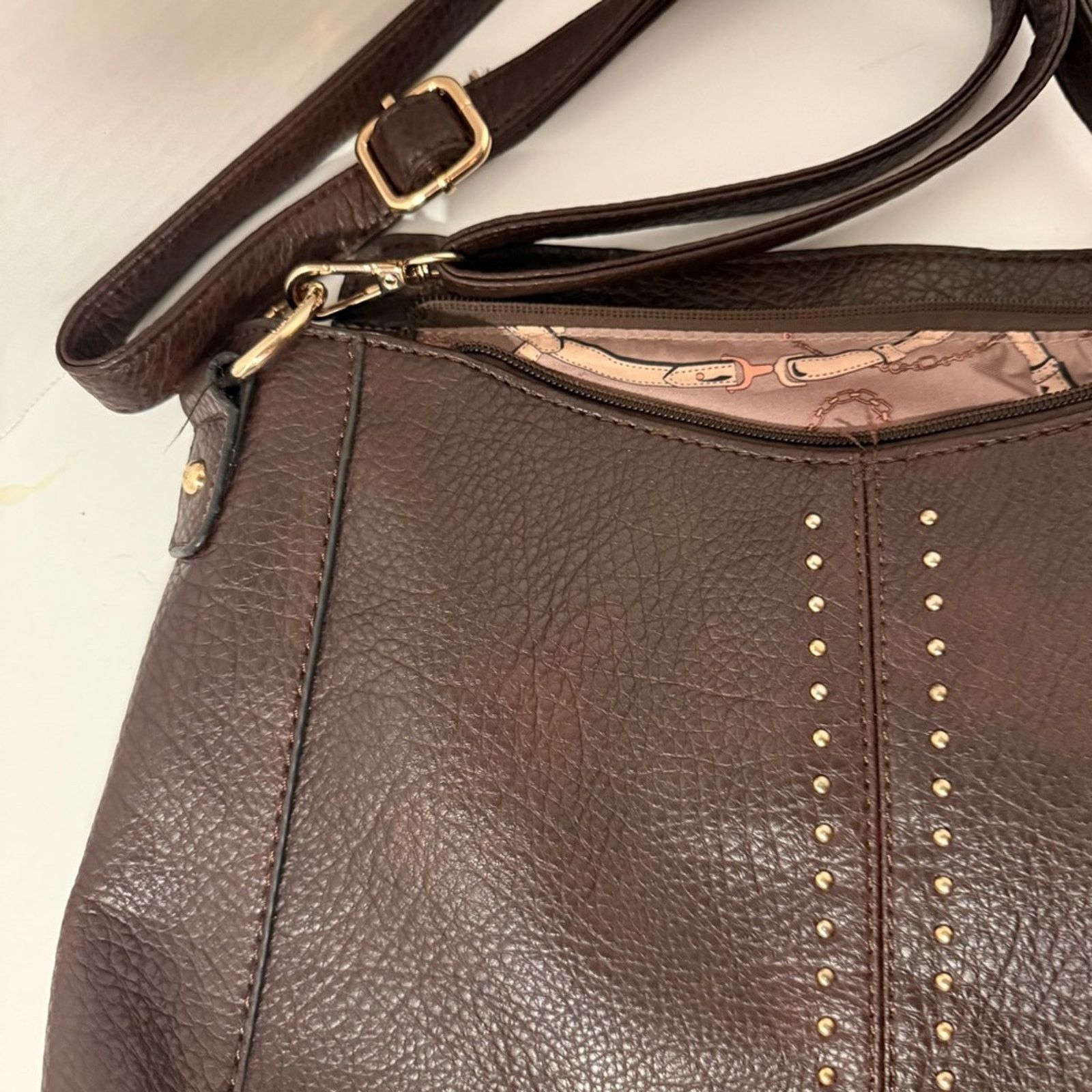 Other MONTANA WEST brown soft leather crossbody stud western bag Size ONE SIZE - 3 Thumbnail