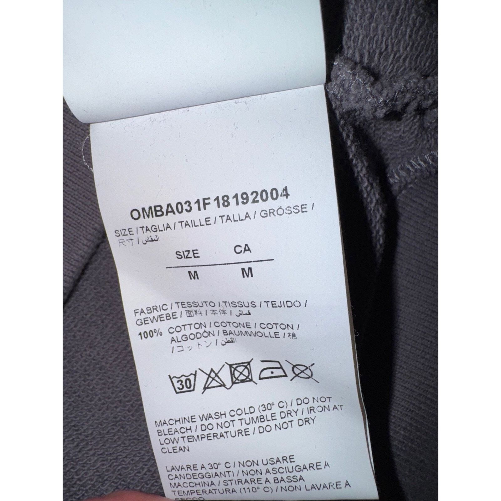Off-White OFF White off-white Fall Winter Grey Longsleeve Sweatshirt M Size US M / EU 48-50 / 2 - 8 Thumbnail