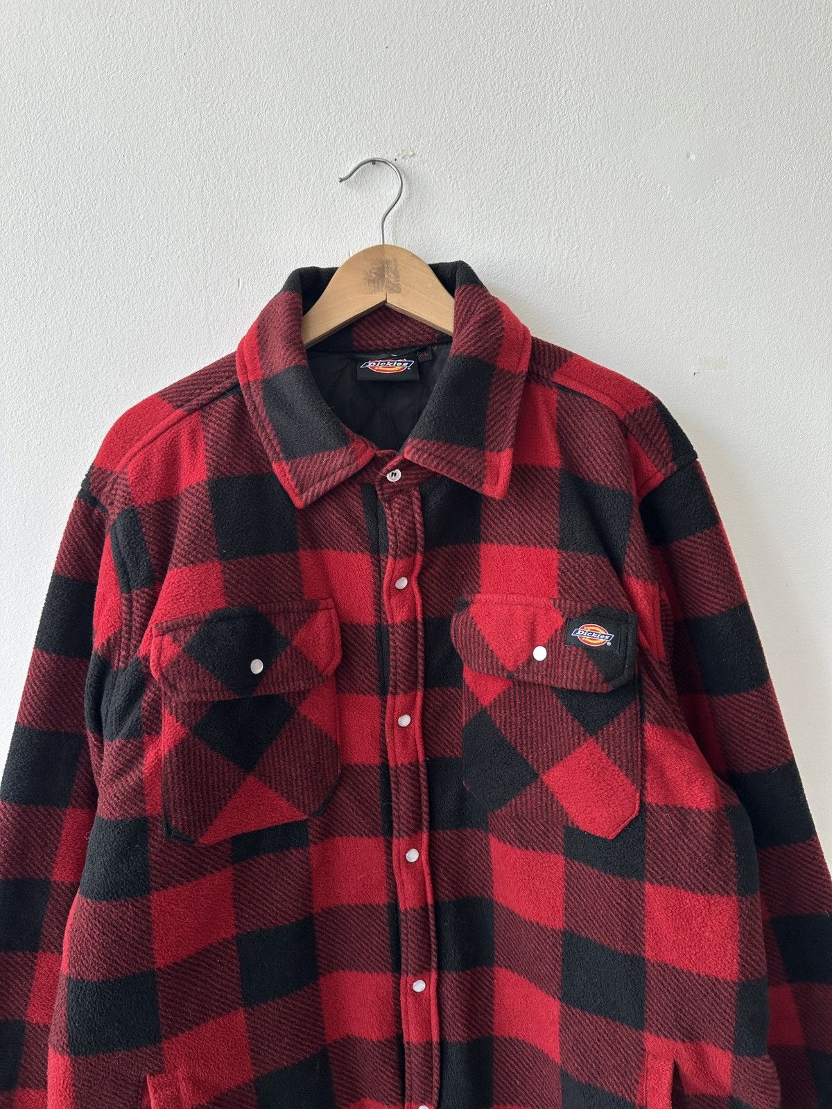 Dickies Dickies Work Flannel Jacket Vintage Shirt Plaid Size US XL / EU 56 / 4 - 4 Thumbnail