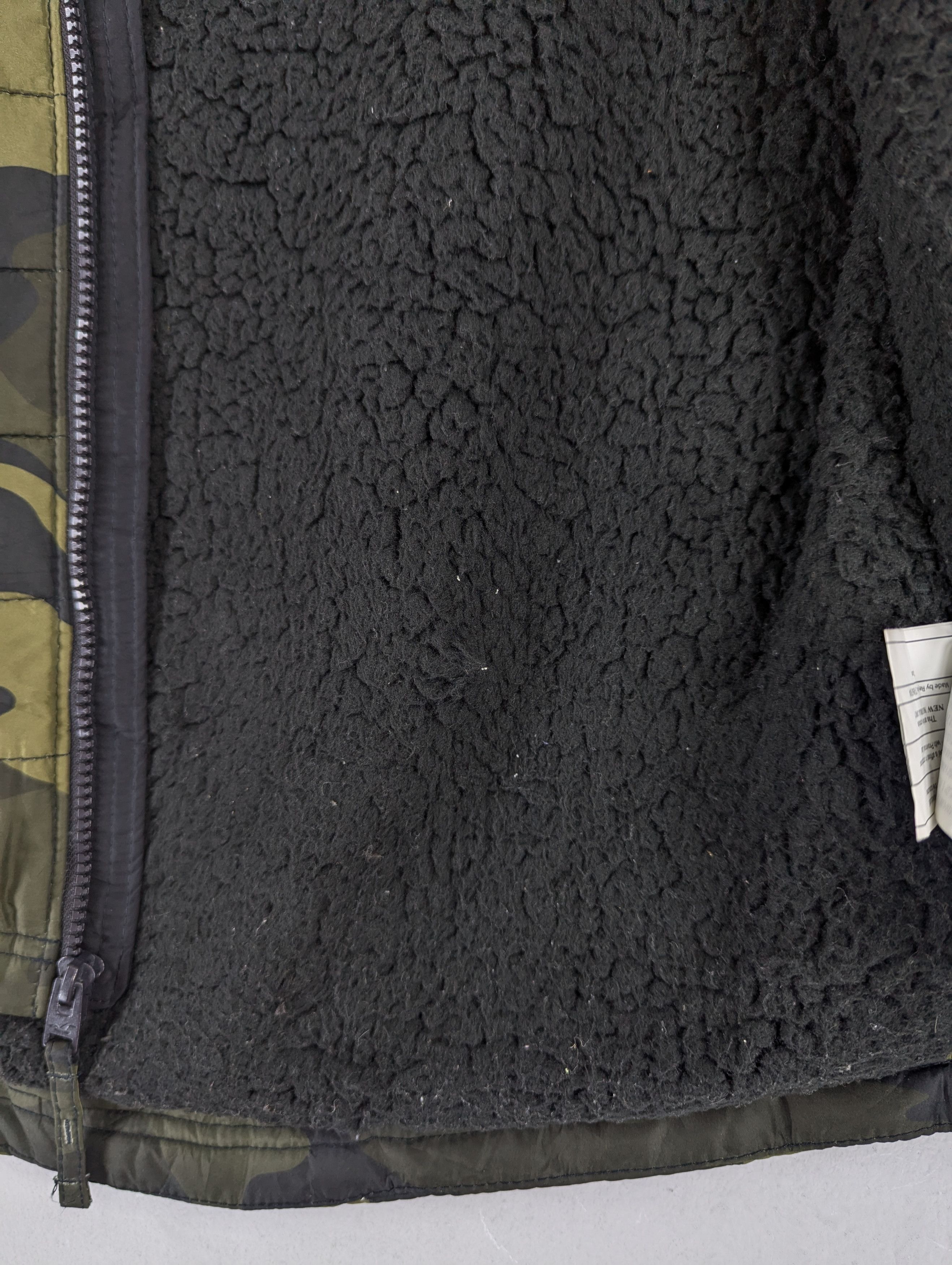 Hollister Hollister Camo Puffer Sherpa Lined Vest Jacket Size XS Size US XS / EU 42 / 0 - 9 Thumbnail