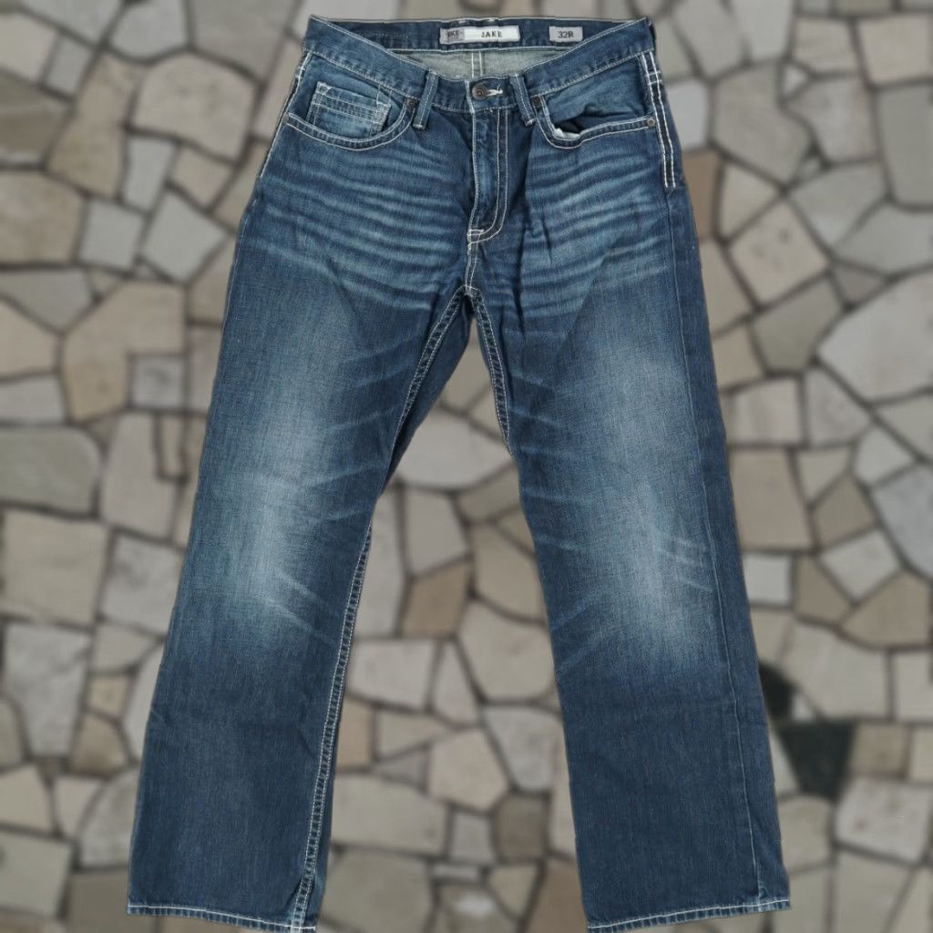 Vintage Buckle Jake Cotton Denim Jeans Pants Blue Men's 32 Size US 32 / EU 48 - 1 Thumbnail