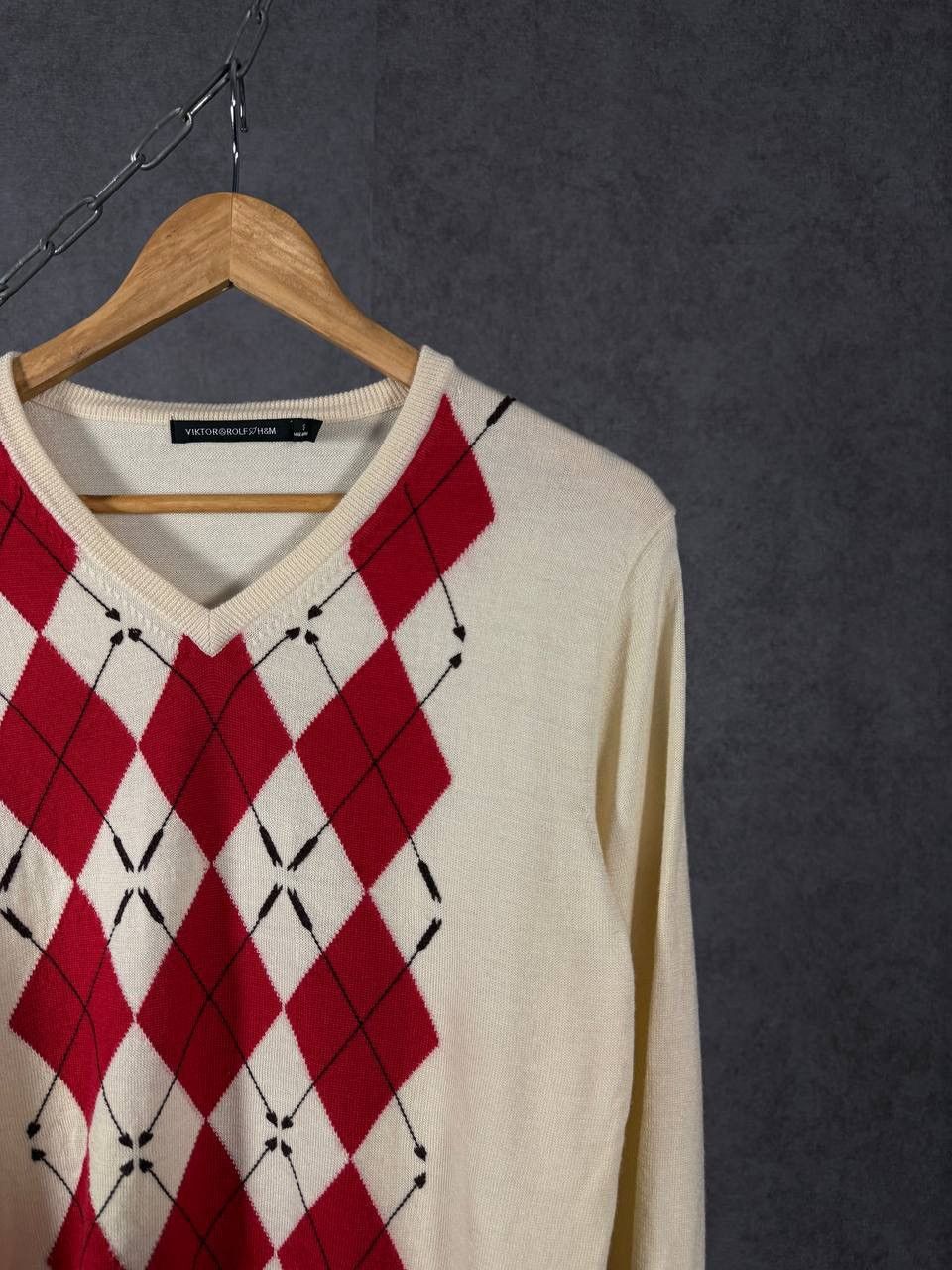 Viktor & Rolf Victor & Rolf x H&M designer v neck sweater Size US S / EU 44-46 / 1 - 2 Thumbnail