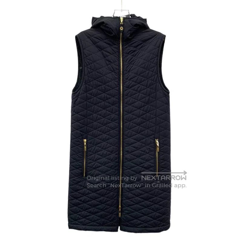 Louis Vuitton Louis Vuitton Black diamond check hooded zip-up sleeveless Size S / US 4 / IT 40 - 1 Thumbnail