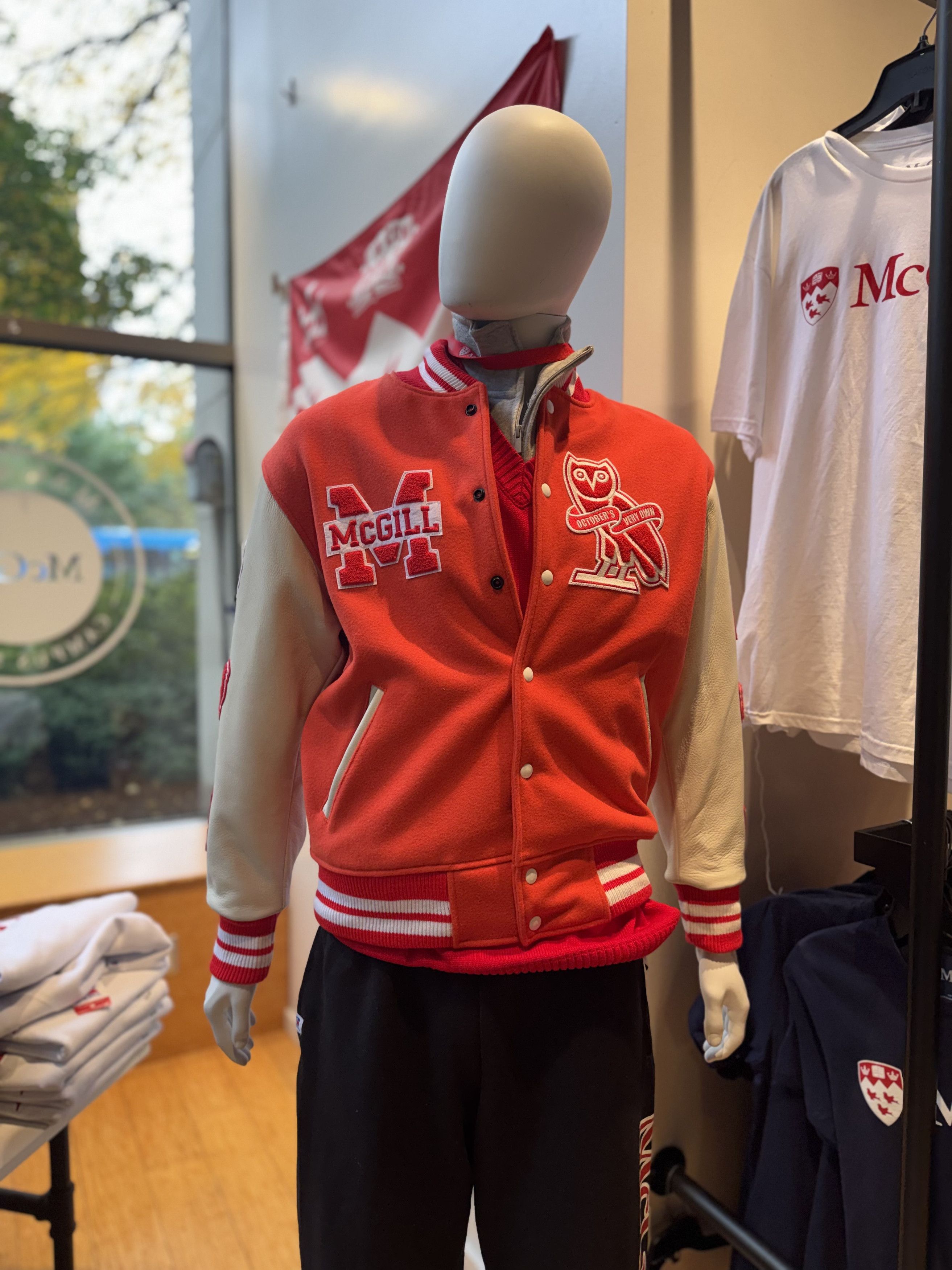 October's Very Own OVO x McGill Varsity Jacket SS25 XL *New Size US XL / EU 56 / 4 - 1 Thumbnail
