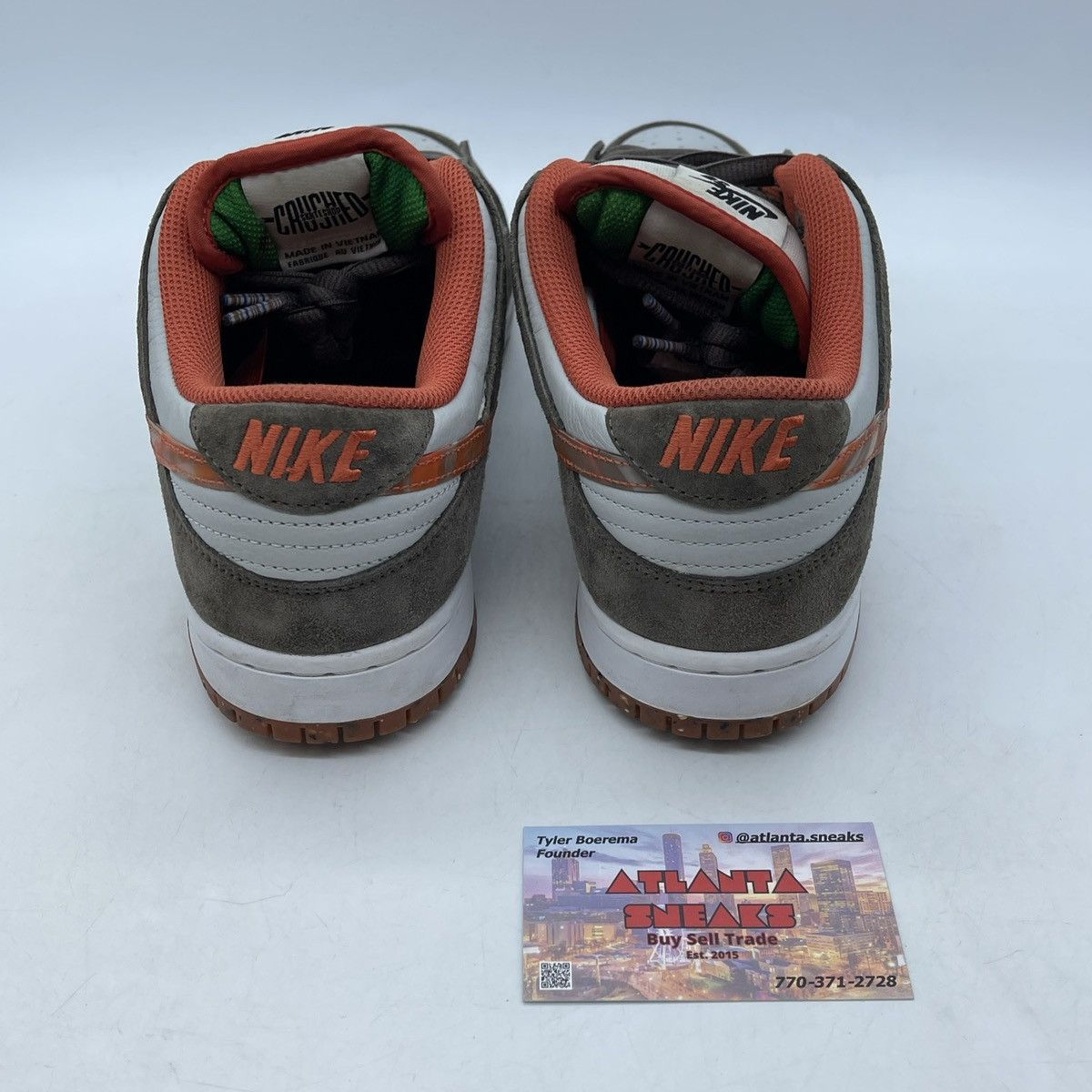 Nike Crushed D.C. x Dunk low golden hour Size US 9 / EU 42 - 3 Thumbnail