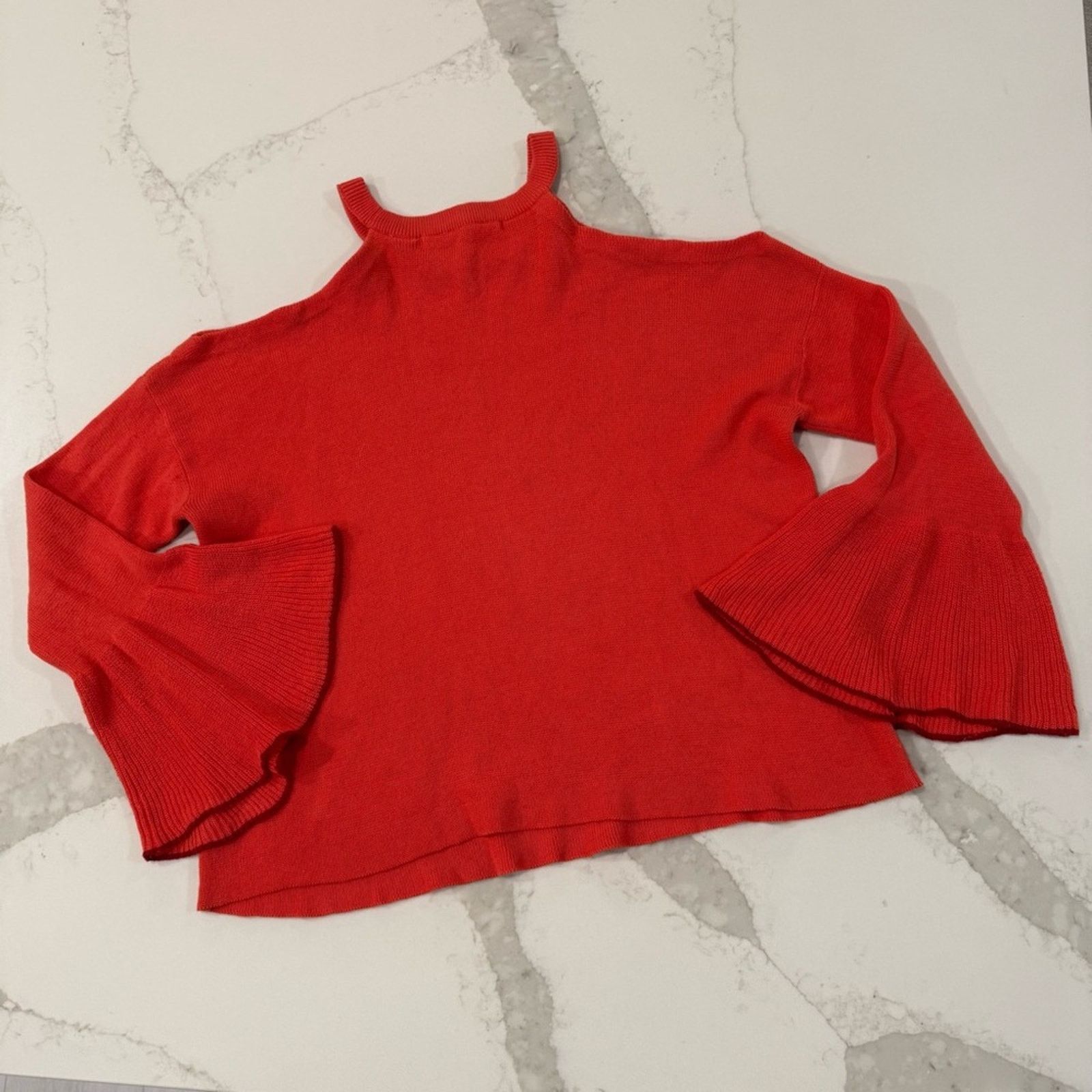 Anthropologie Knitted & Knotted Anthropologie ColdShoulder Sweater WomenXS Size XS / US 0-2 / IT 36-38 - 8 Thumbnail