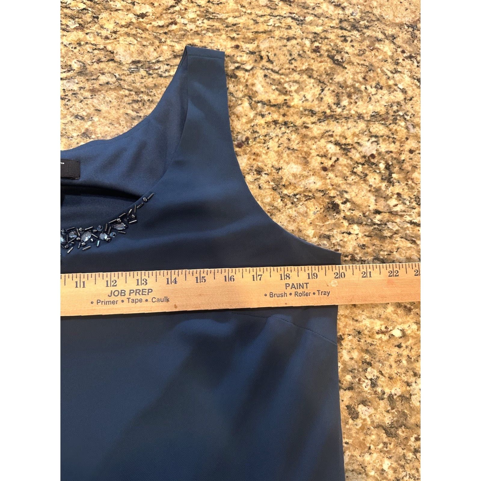 Vintage Ignite Evenings Jacket Dress Sequin Shoulder Scoop Neck Tiered 2-Piece Midi Dress sz 14 Blue Womens Size XL / US 12-14 / IT 48-50 - 6 Thumbnail
