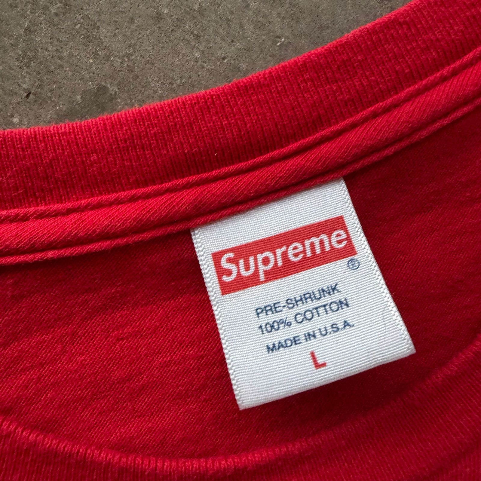 Supreme Supreme Digi Girl Red Tee Size US L / EU 52-54 / 3 - 3 Thumbnail