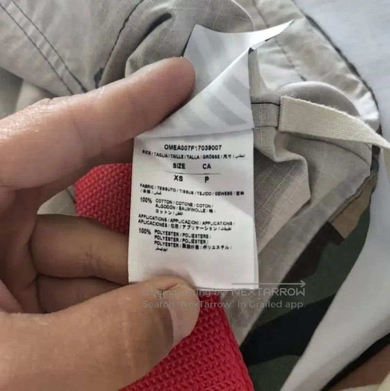 Off-White Off-White Military Green Men's Outerwear . Size US XS / EU 42 / 0 - 6 Thumbnail