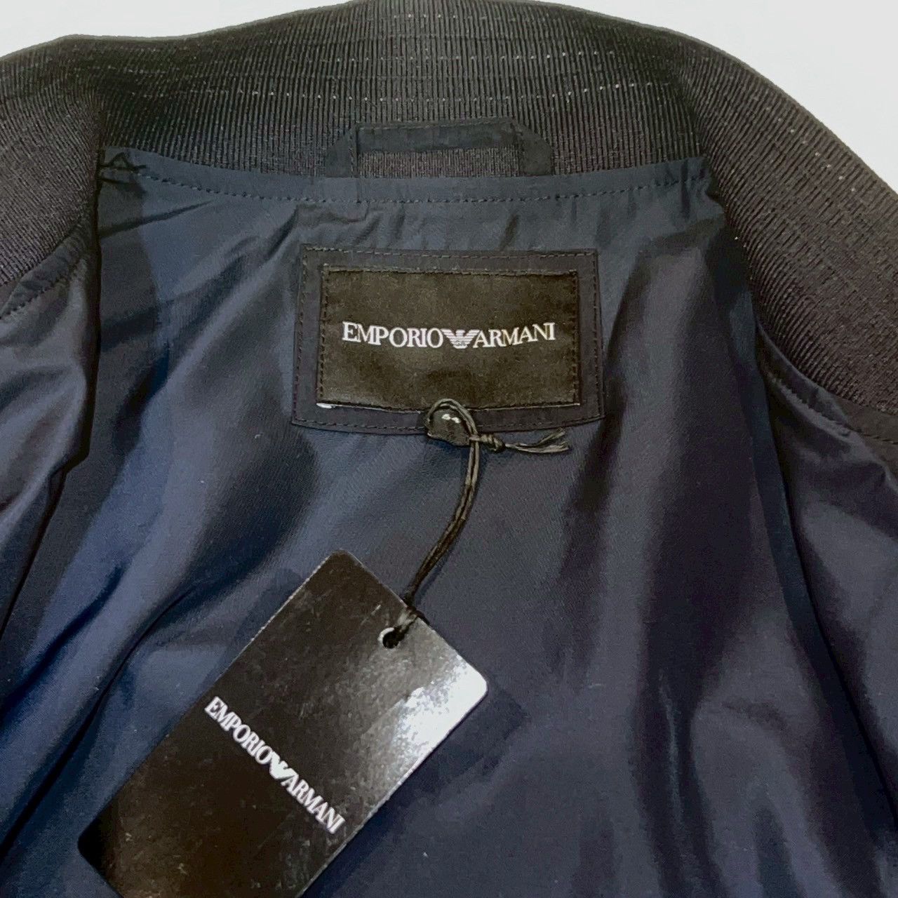 Emporio Armani $1350 EMPORIO ARMANI All-weather blouson Deep blue Size US L / EU 52-54 / 3 - 7 Thumbnail