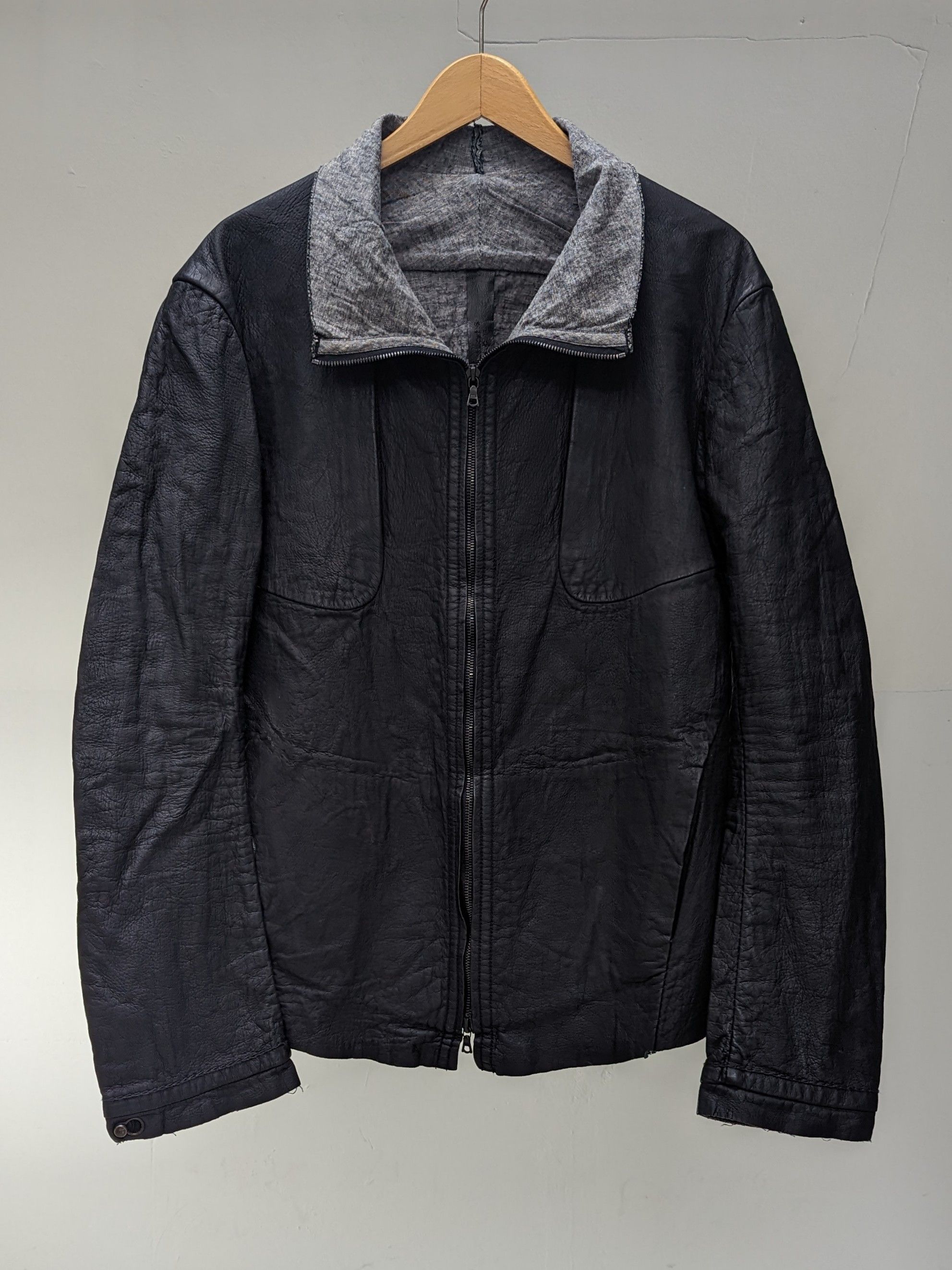 Isaac Sellam Experience Deerskin 4 pockets jacket w/ linen lining Size US L / EU 52-54 / 3 - 1 Thumbnail