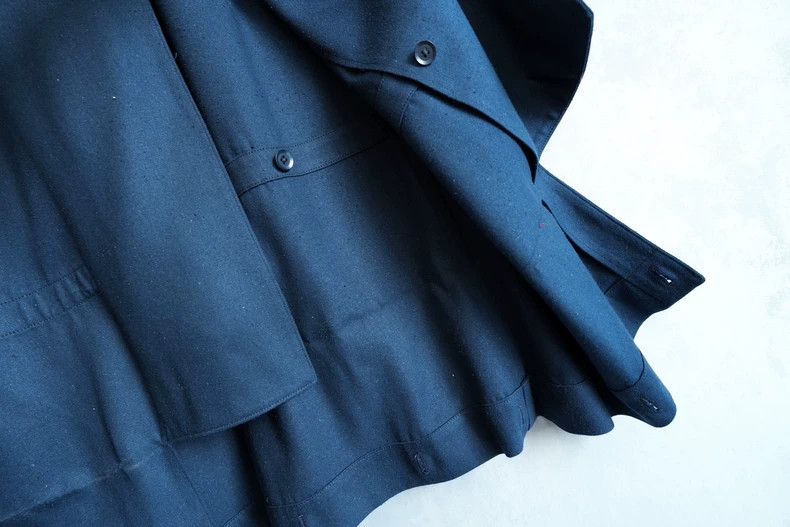 Yohji Yamamoto Yohji Yamamoto23SS silk denim jacquard coat 2503-Nextarrow Size US L / EU 52-54 / 3 - 8 Thumbnail
