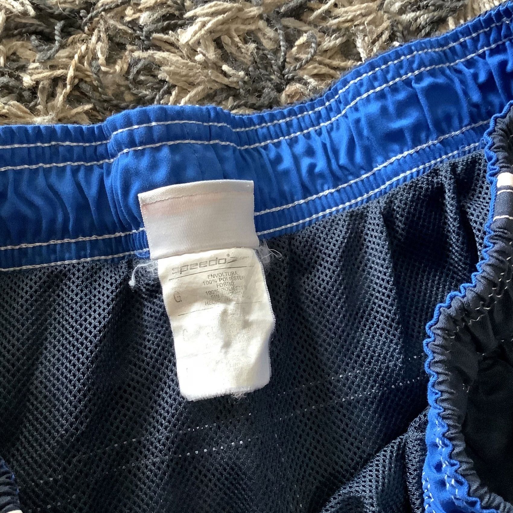 Speedo Speedo Men's Swim Shorts Bottoms L Blue Size US 33 - 3 Thumbnail