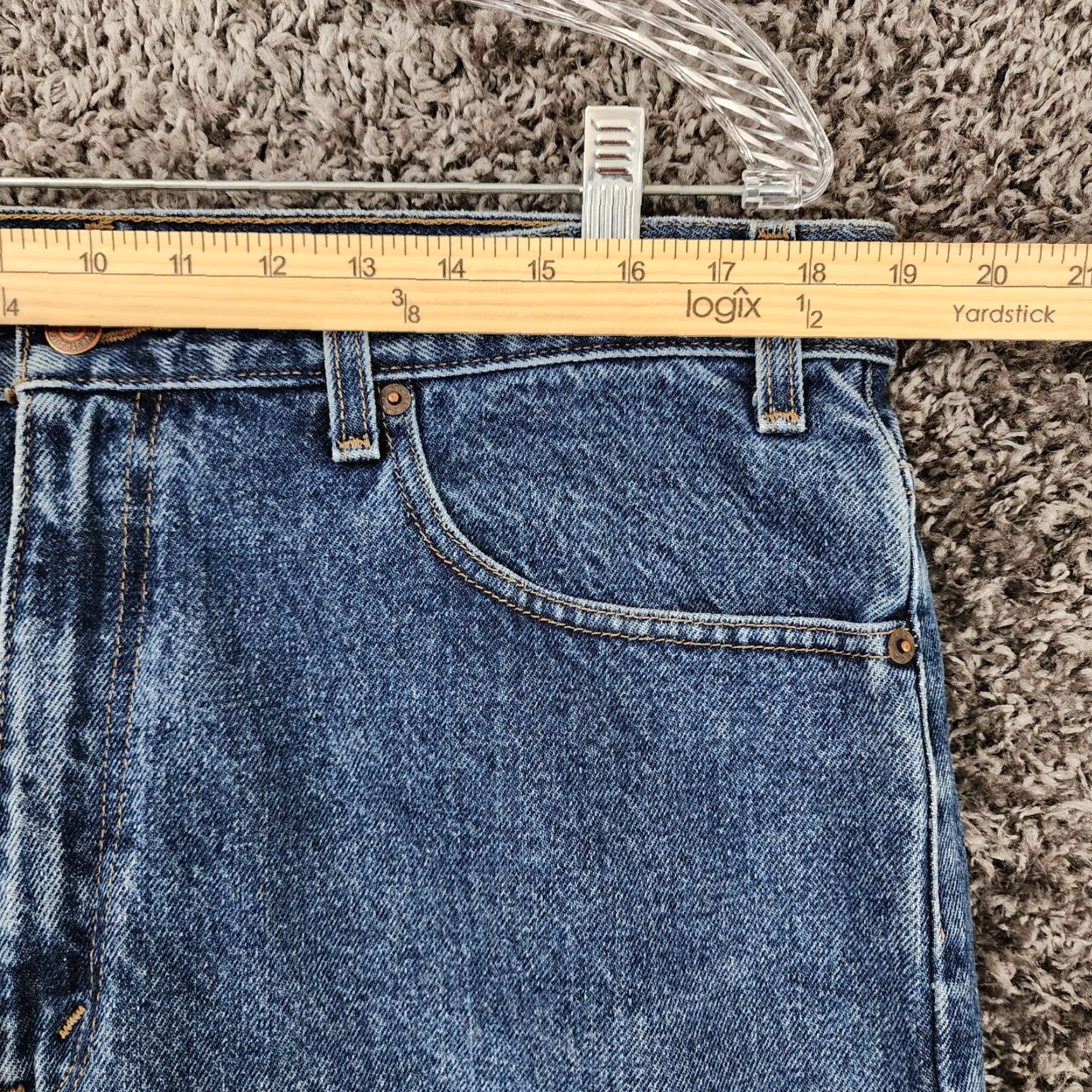 Levi's VINTAGE Levi's Jeans Mens Regular 38x29 Blue Cotton Straight Pants Men Size US 38 / EU 54 - 4 Thumbnail