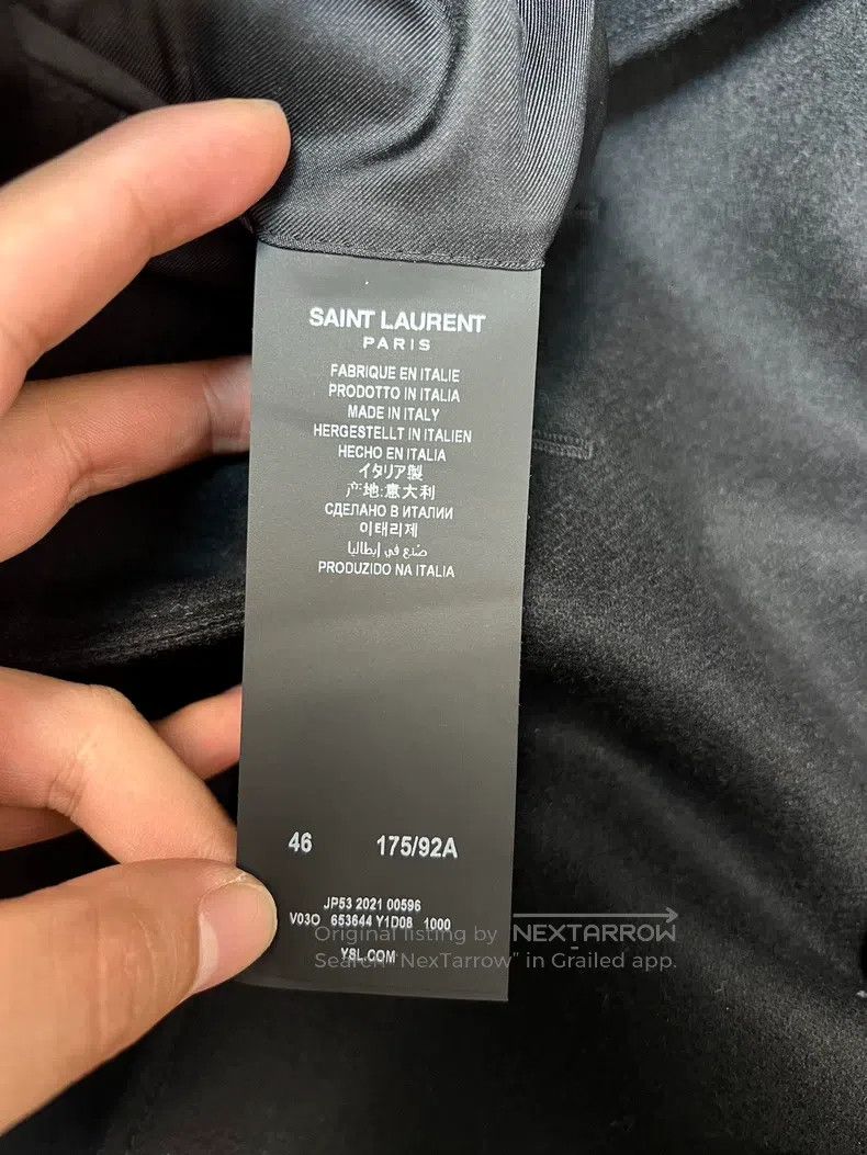 Saint Laurent Paris Saint Laurent Paris Palace-style jacket Size US S / EU 44-46 / 1 - 5 Thumbnail
