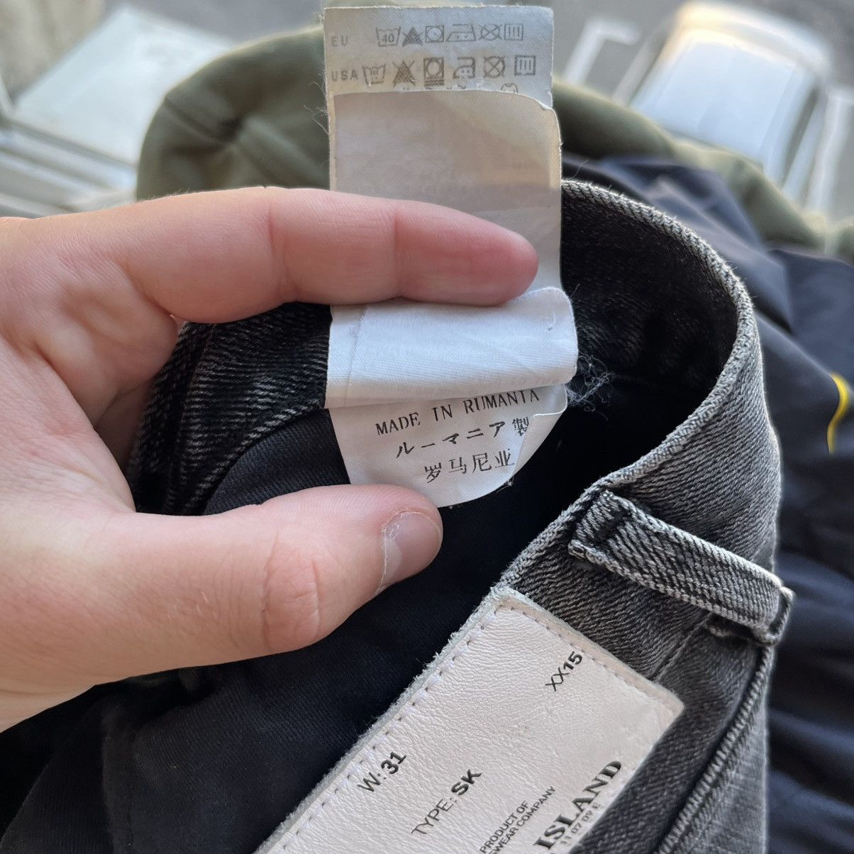 Stone Island Stone Island Jeans Denim Pants Vintage Logo y2k archive Size US 31 - 15 Thumbnail