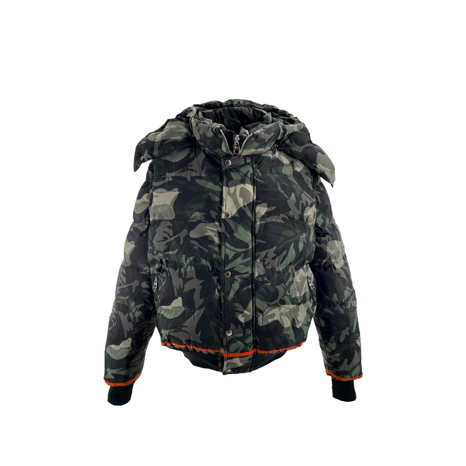 Alexander McQueen Rose Camo Puffer Down Jacket w/ removable Hood & Sleeves XL Size US XL / EU 56 / 4 - 3 Thumbnail