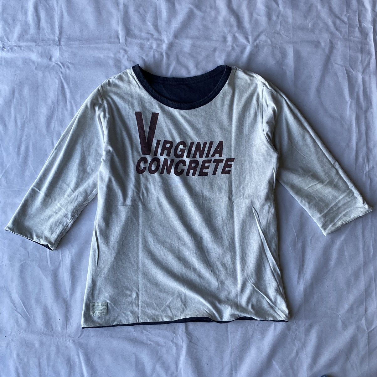 If Six Was Nine × Japanese Brand × Le Grande Bleu (L.G.B.) Japanese Sick In and Out Reversible 2Layer Long Sleeve Tees Size US L / EU 52-54 / 3 - 12 Thumbnail
