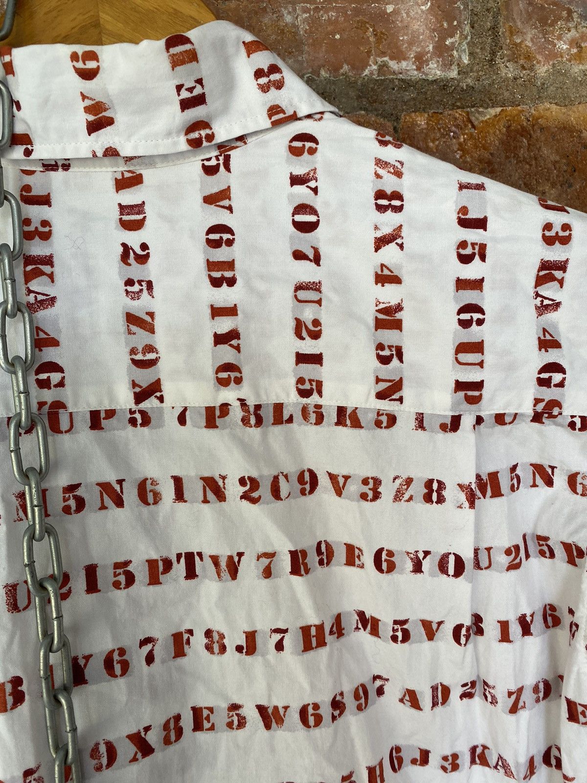 Japanese Brand Agate Japan Numeric Prisoners print Size US M / EU 48-50 / 2 - 9 Thumbnail
